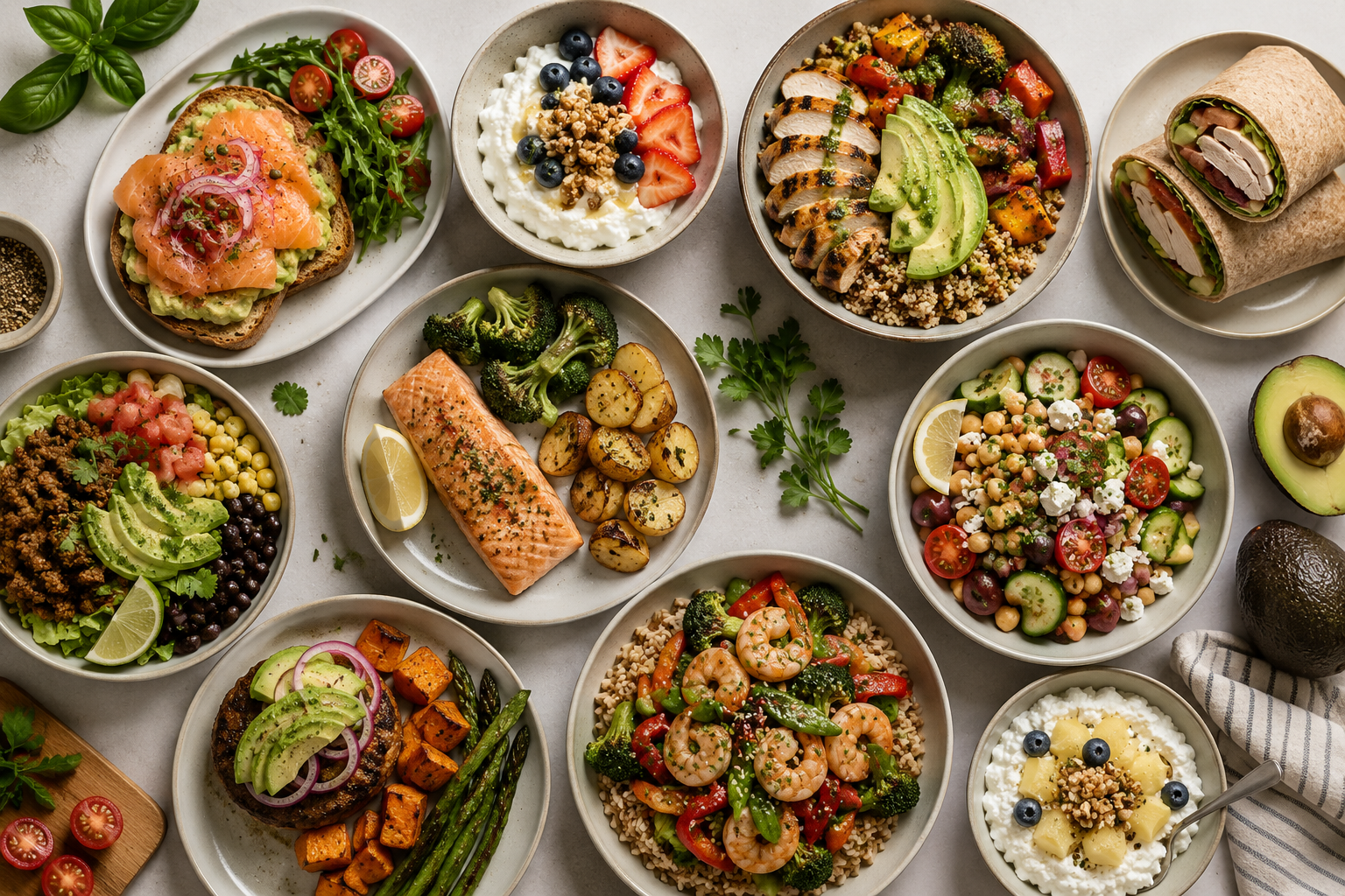 10 Healthy Meal Combinations You’ll Actually Want to Eat