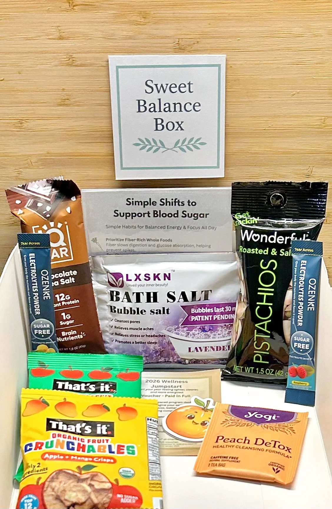 The Sweet Balance Box