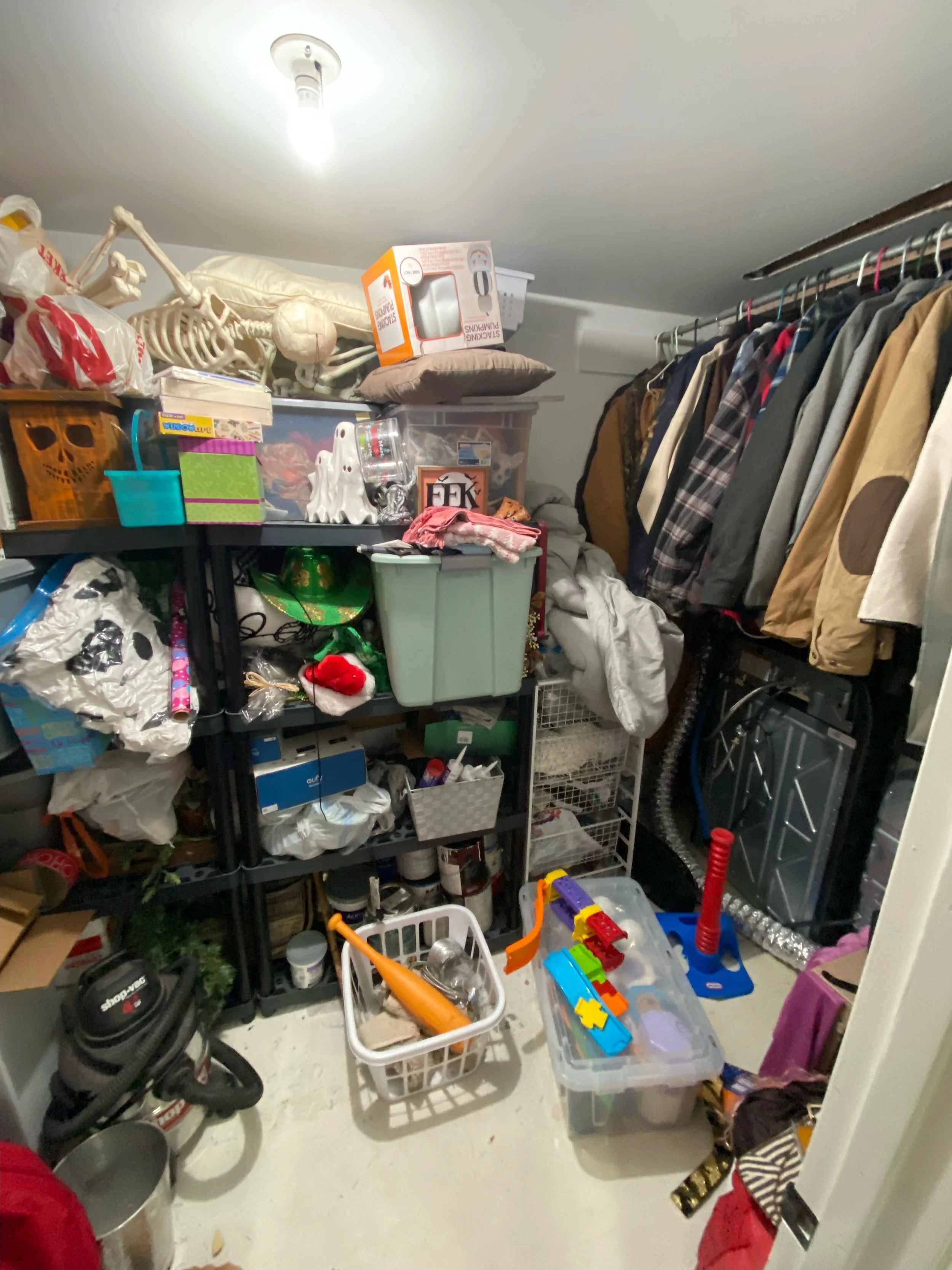 Abandon your messy storage room