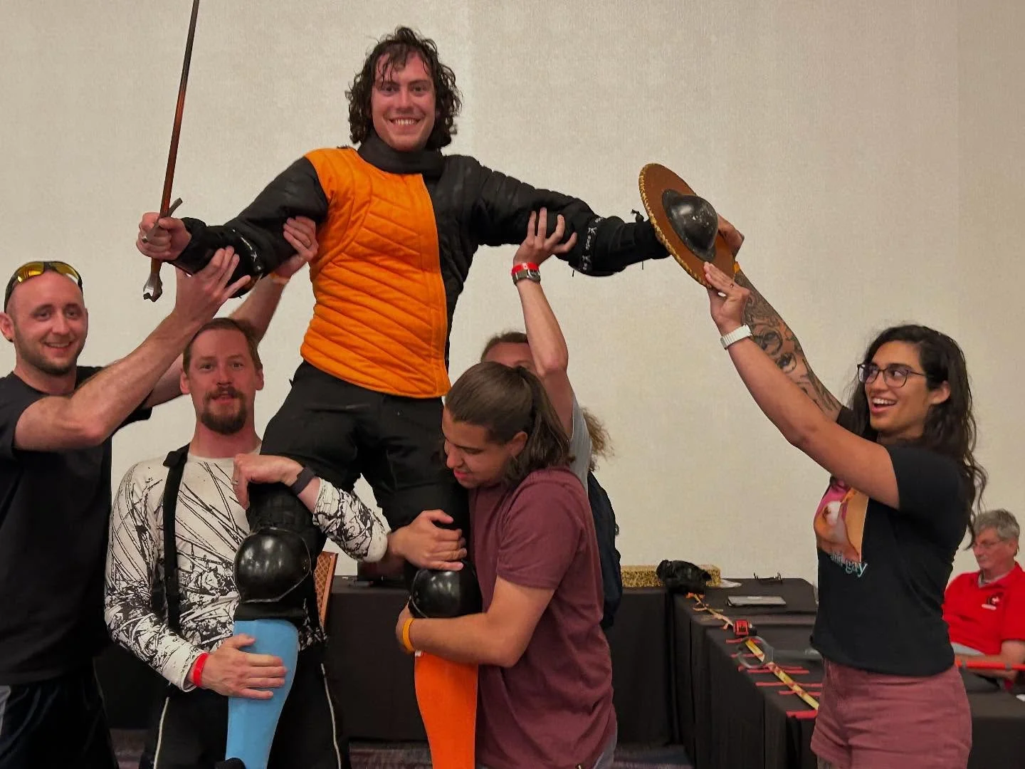 We competed at the last #Combatcon
7 fencers from one club in Montana sure feels like a lot. We even ran into a past student.
It was a great time!