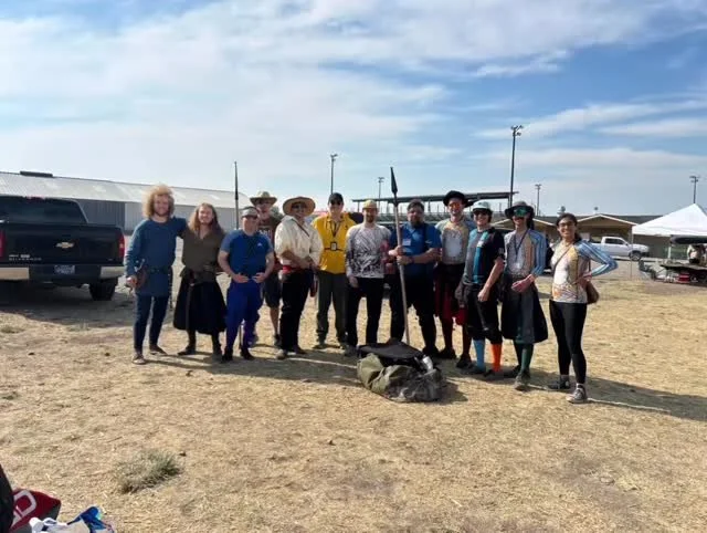 Thanks to all the people who watched us fence, took classes or listened to us talk at the #bozemanrenaissancefestival and extra thank you to all the members of the club who helped over the last two days. We have a special club here and I thank you fo