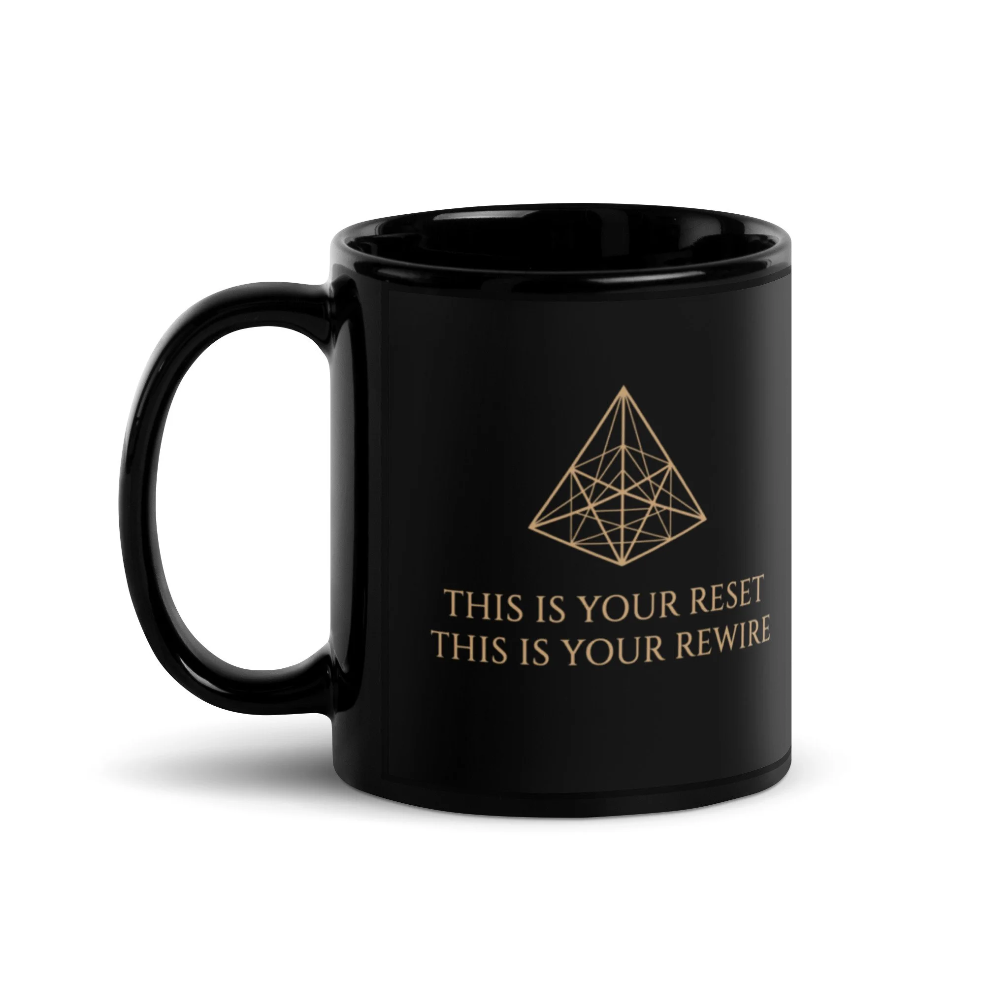 Reset & Rewire Mug — Manifestation Mug for Coffee & Tea