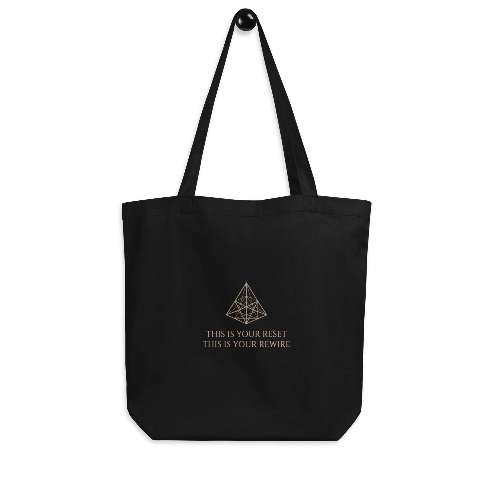 Reset & Rewire Tote — Organic Cotton Manifestation Bag