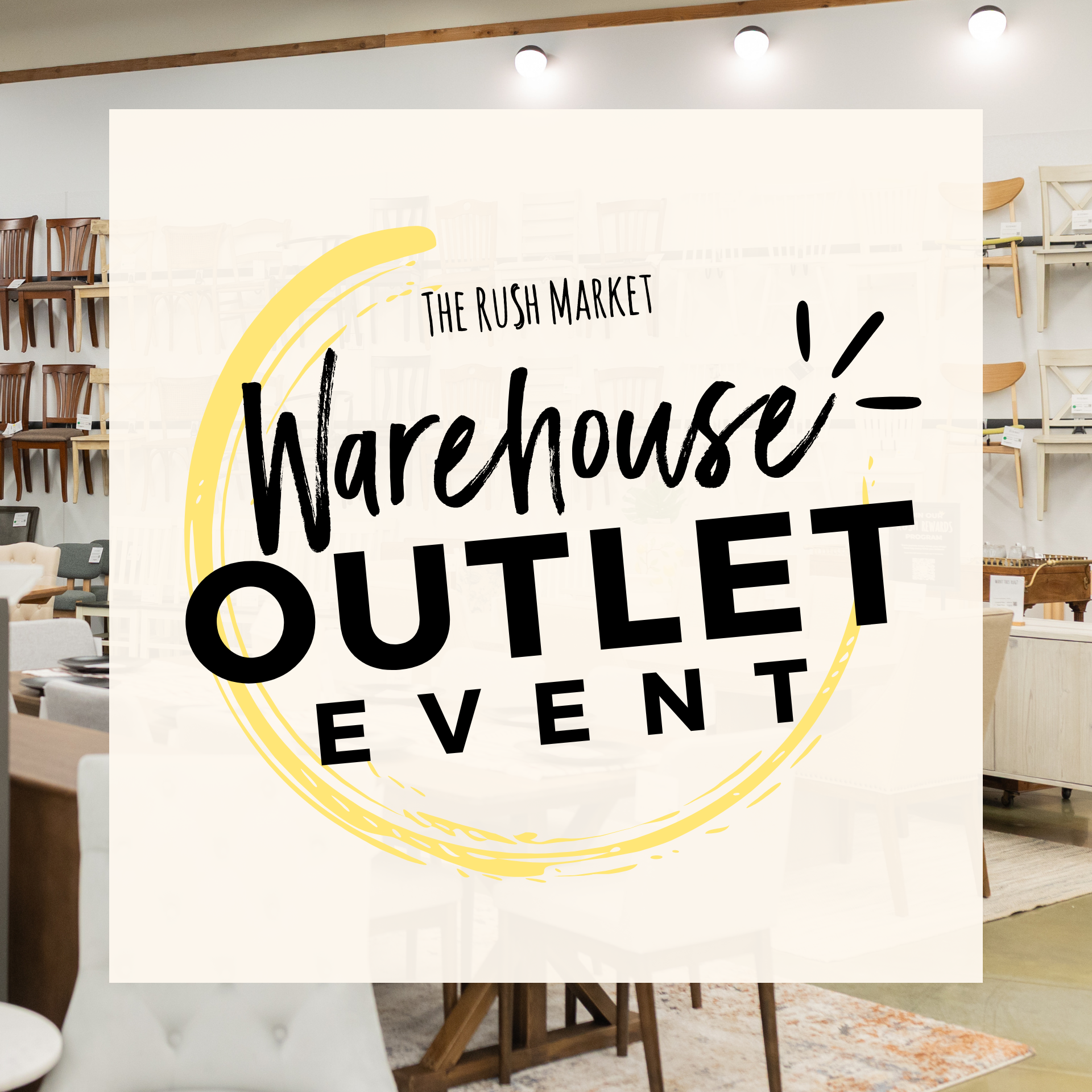 Warehouse Outlet Event