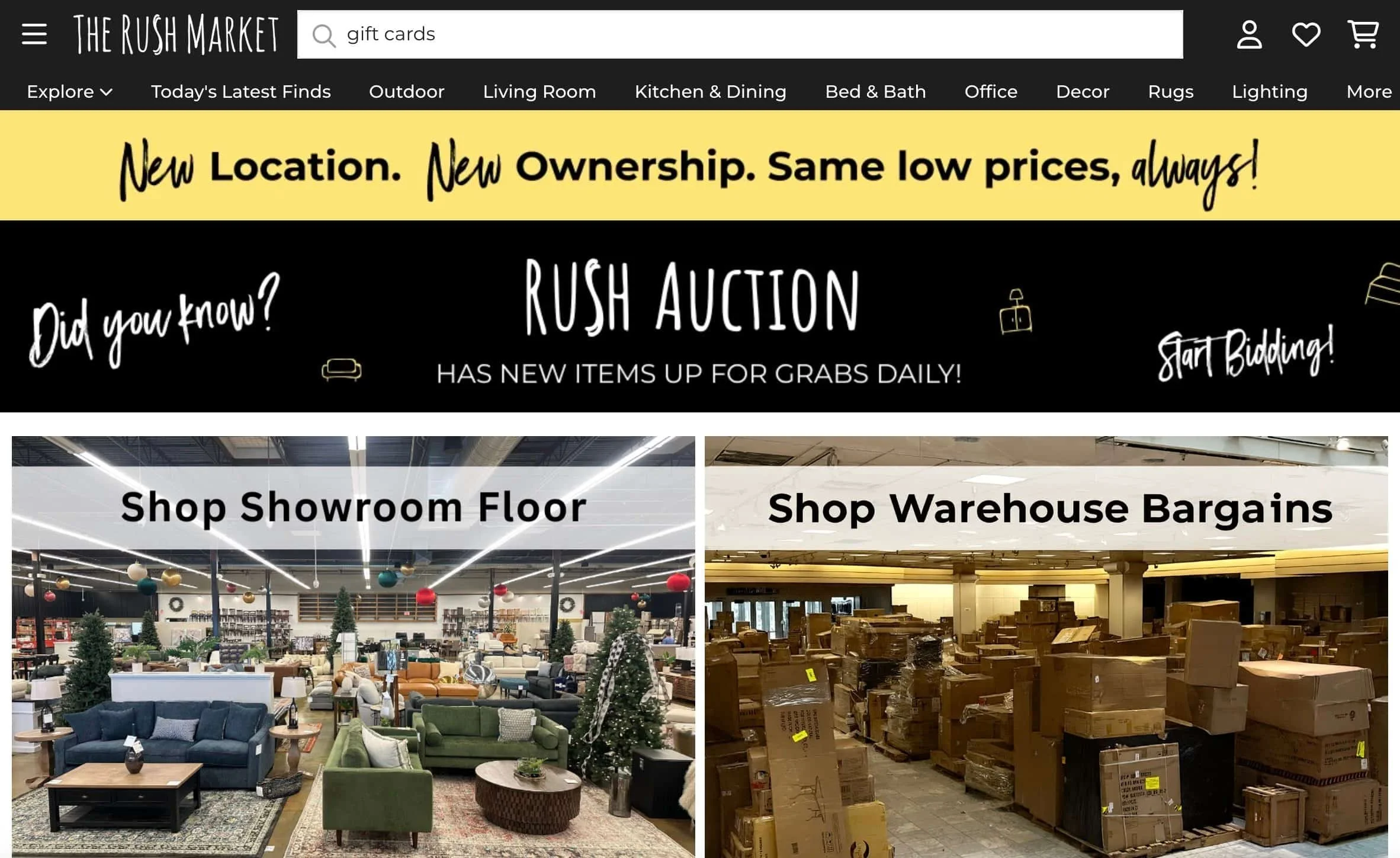 Shop The Rush Market's online store for local pickup in omaha