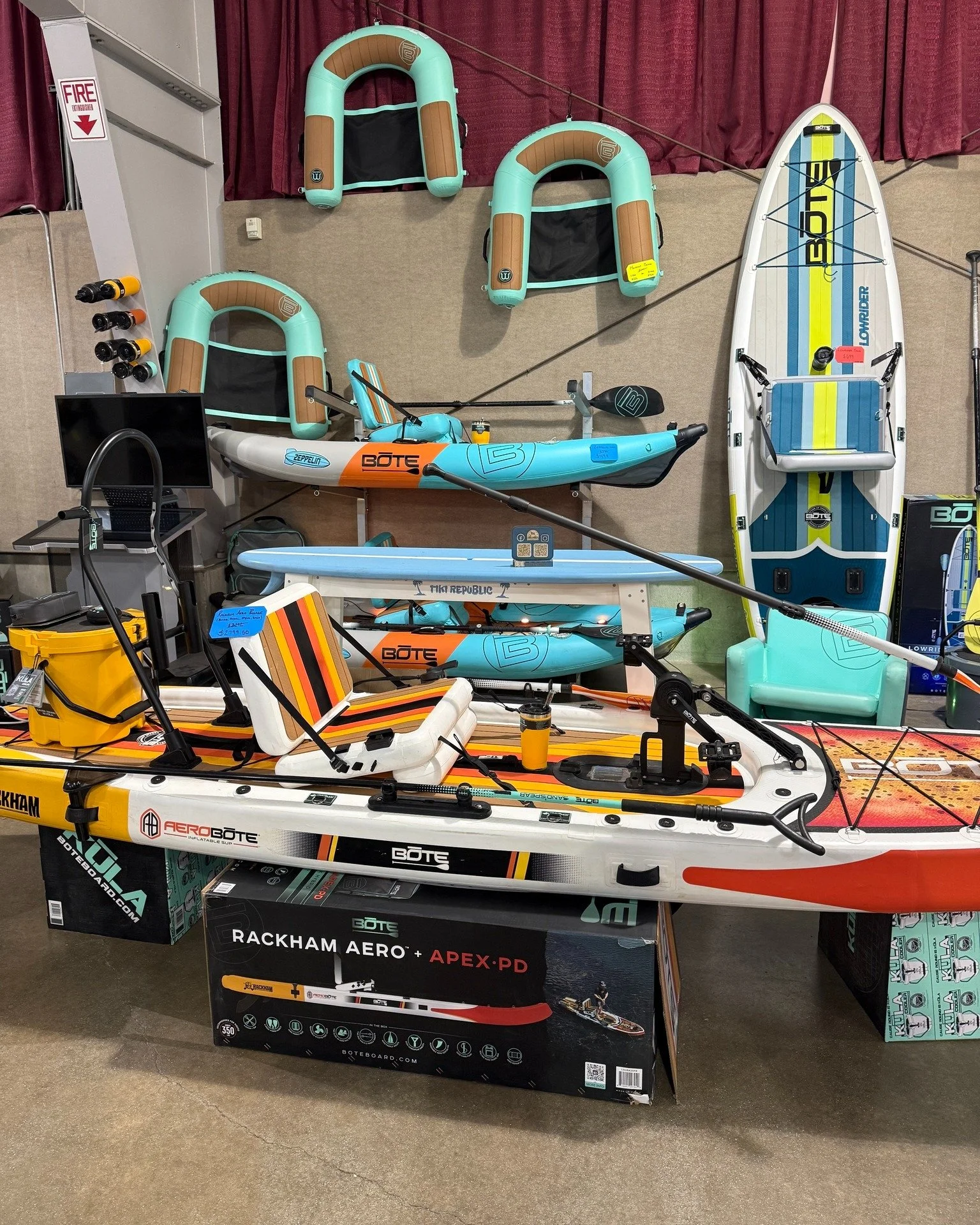 We&rsquo;re having a blast selling out of BOTE products here at the Kalamazoo Boat Show! The response has been awesome and we love meeting so many familiar (and new) faces.
📍 We&rsquo;re here until 6PM today
📍 10AM&ndash;4PM tomorrow
Missed us this