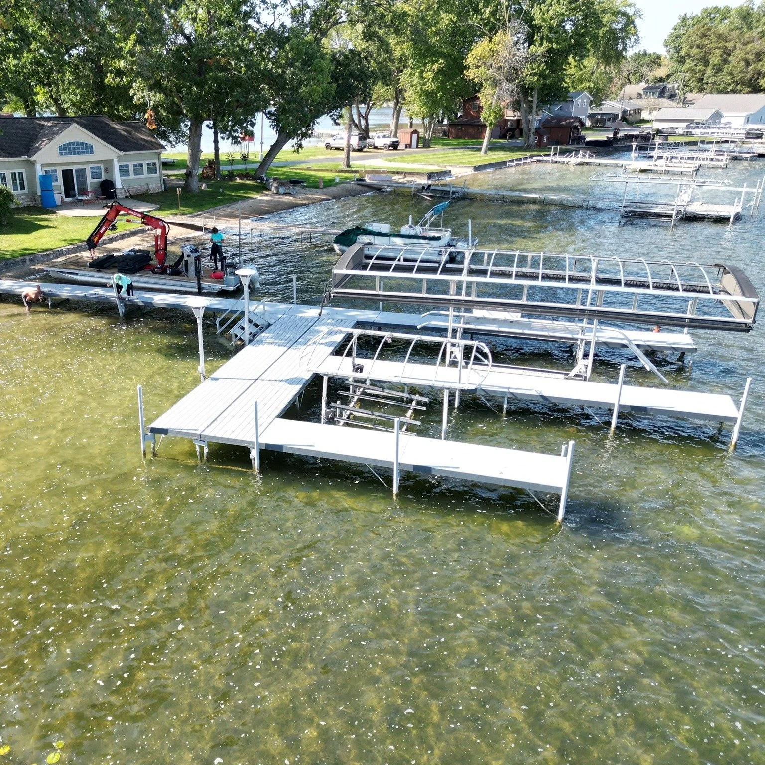 Happy Wednesday! That was quite the thunderstorm last night ⛈️ thankfully it looks like we avoided the heavy winds they were calling for. Hope everyone stayed dry!

The boys were grinding late into the night and knocked out a solid chunk of pier inst