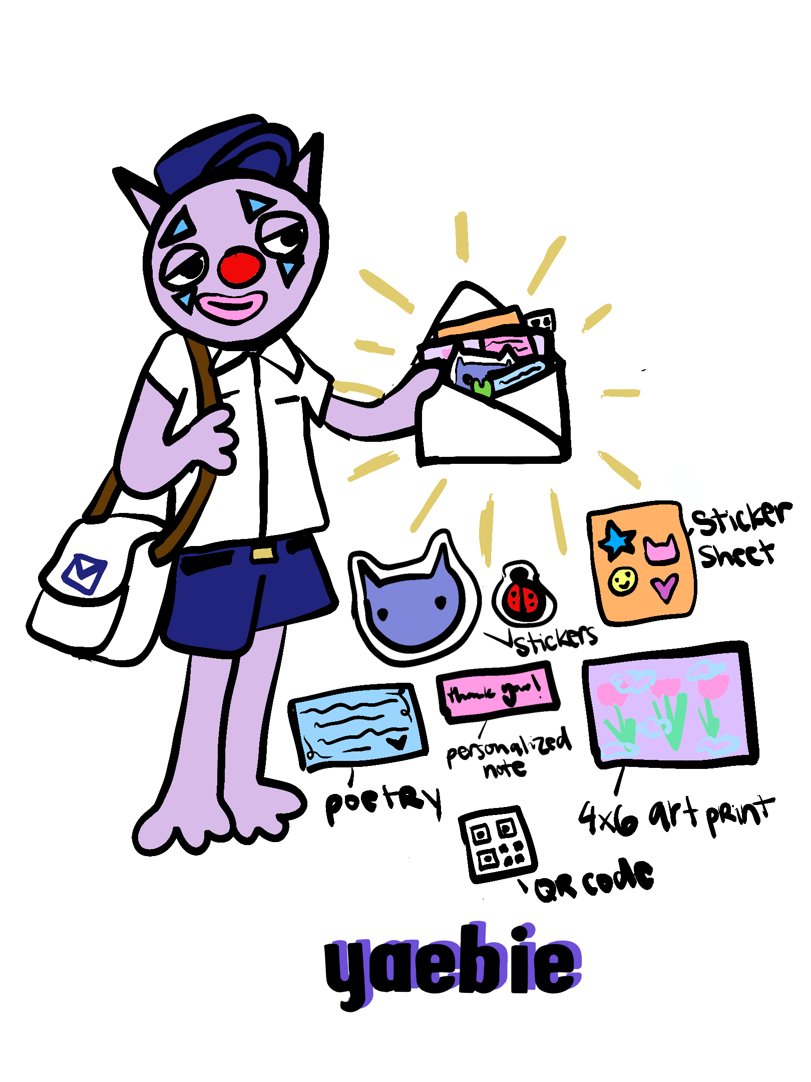 YAE STICKER CLUB YAEBIE :)