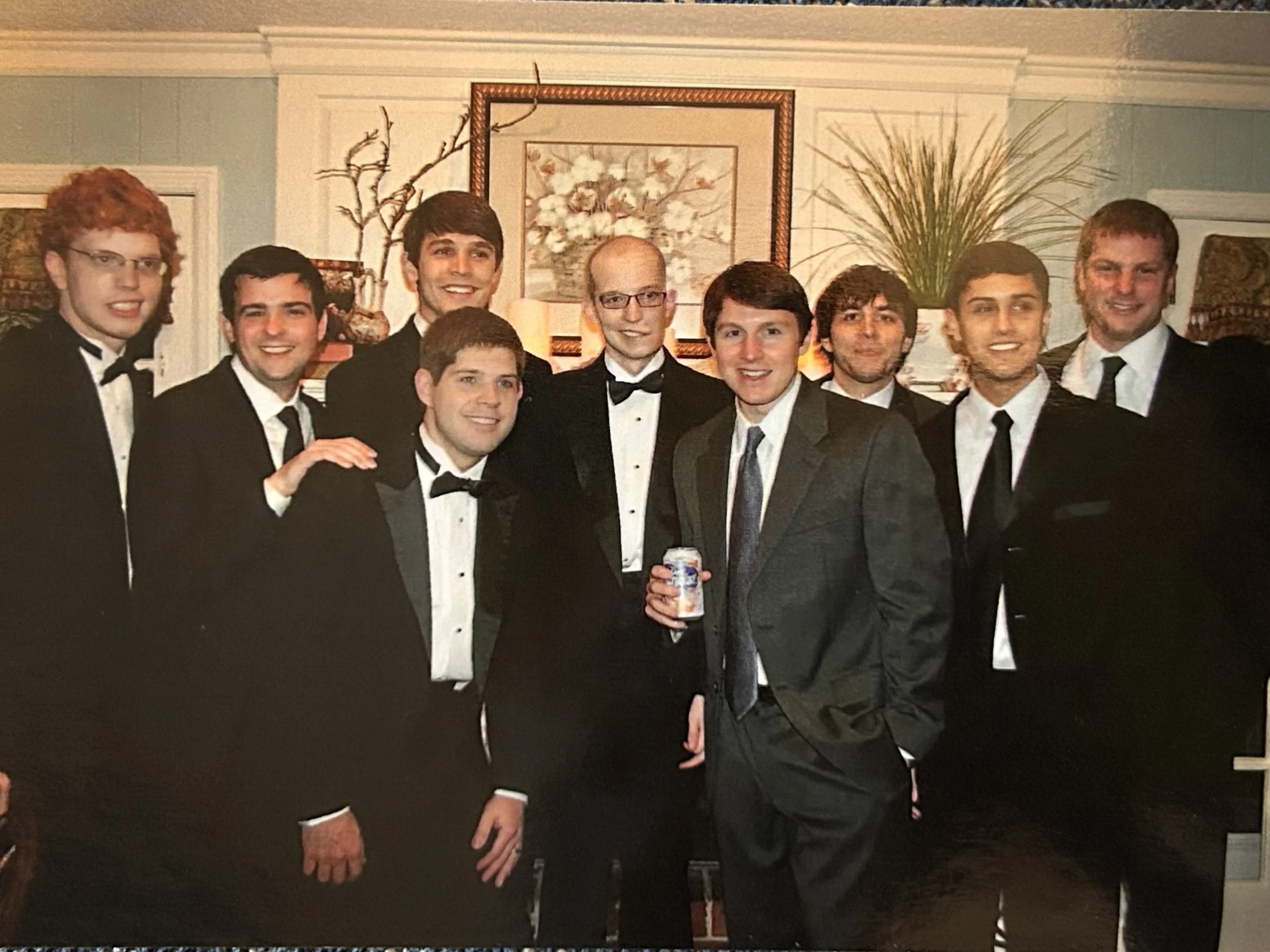 Wyatt's Young Life roommates coming down from UGA to support him at the Hope Ball.