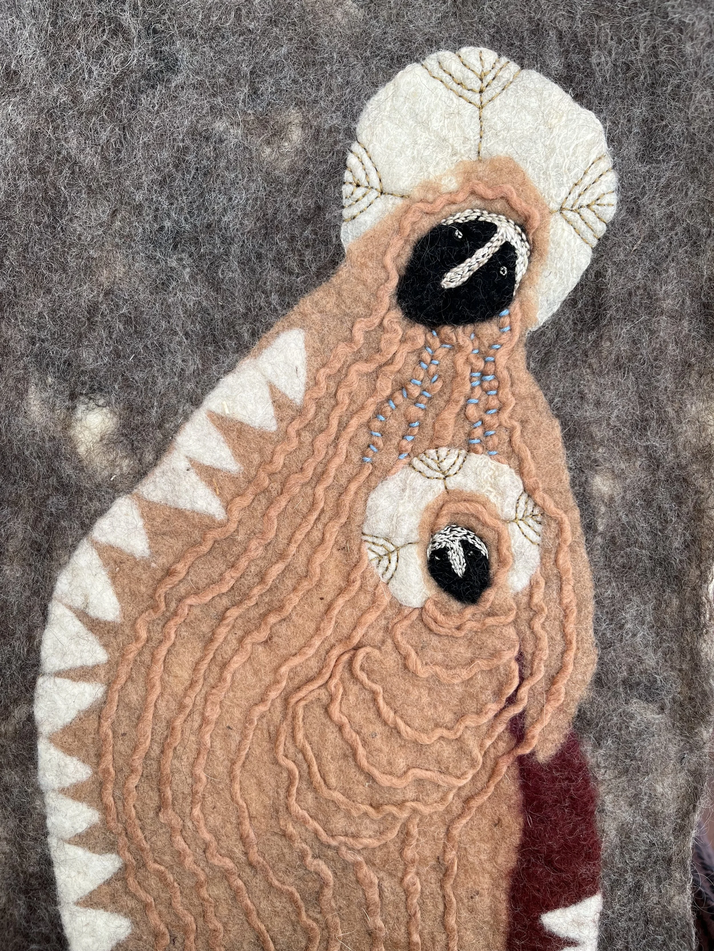 Moon Bird Lady Madonna and Child 2024