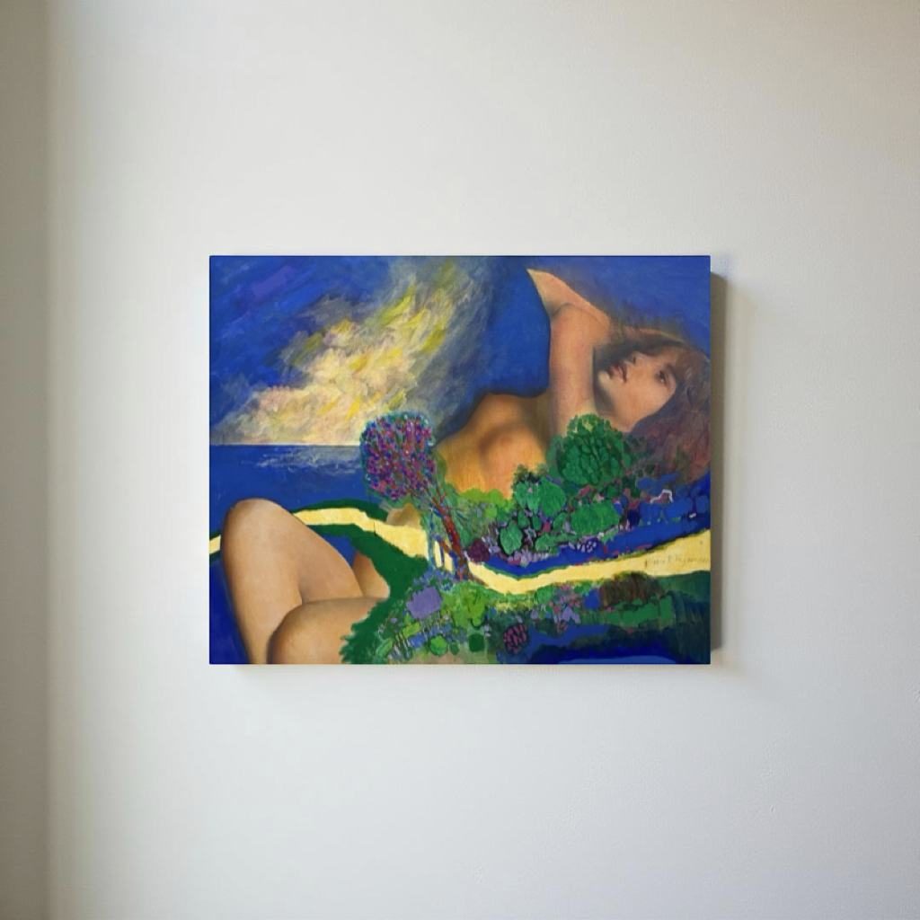 Glauco Rodrigues - Paisagem D'Apres: Maraba de Amoedo