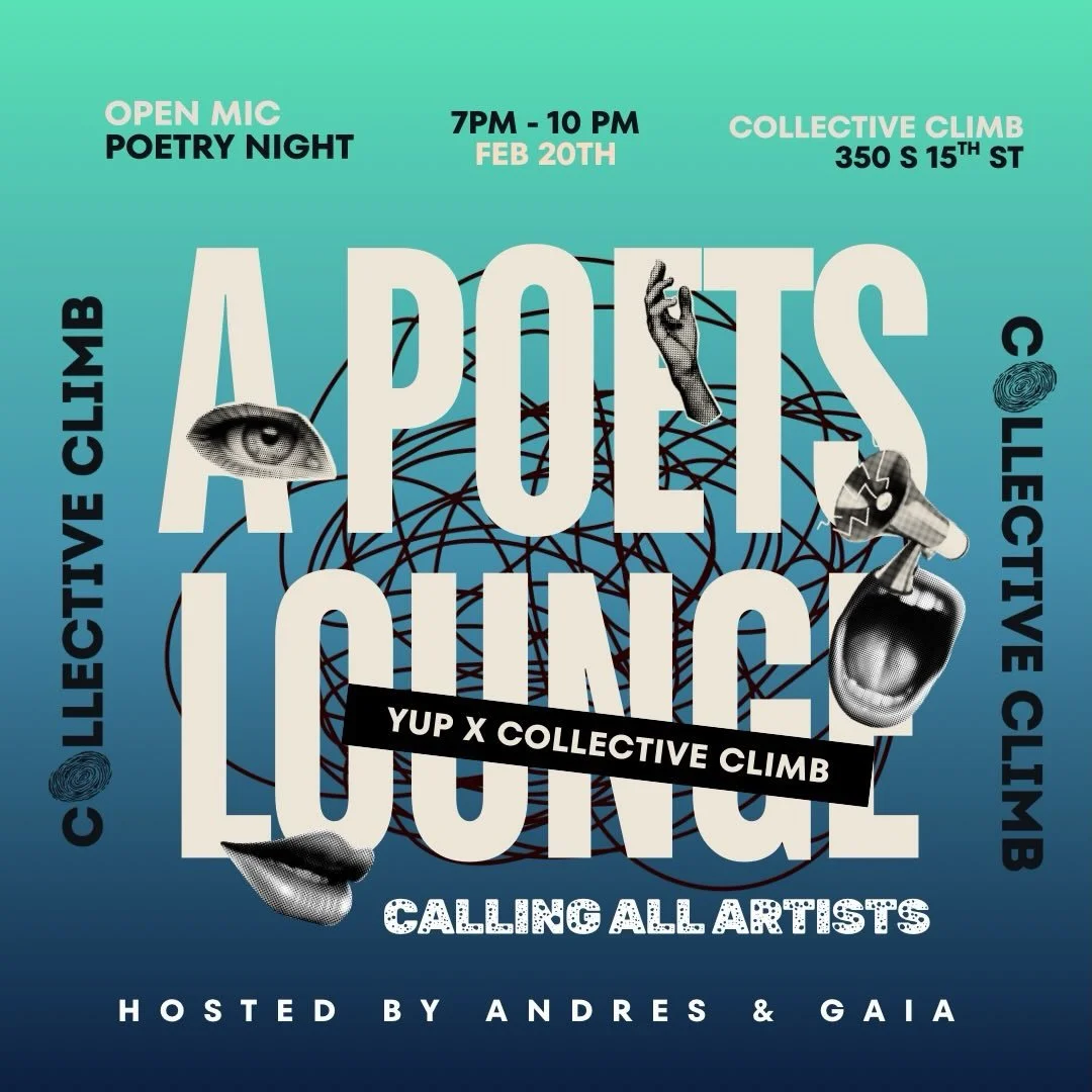 Peace &amp; Love Family! ⭐️

As the snow falls, we&rsquo;re falling onto your feed with another offering! A Poet&rsquo;s Lounge returns! 🫰🏼🔥

Join us Feb 20th for snaps that&rsquo;ll warm the soul! Whether you&rsquo;re a poet, musician, vendor or 