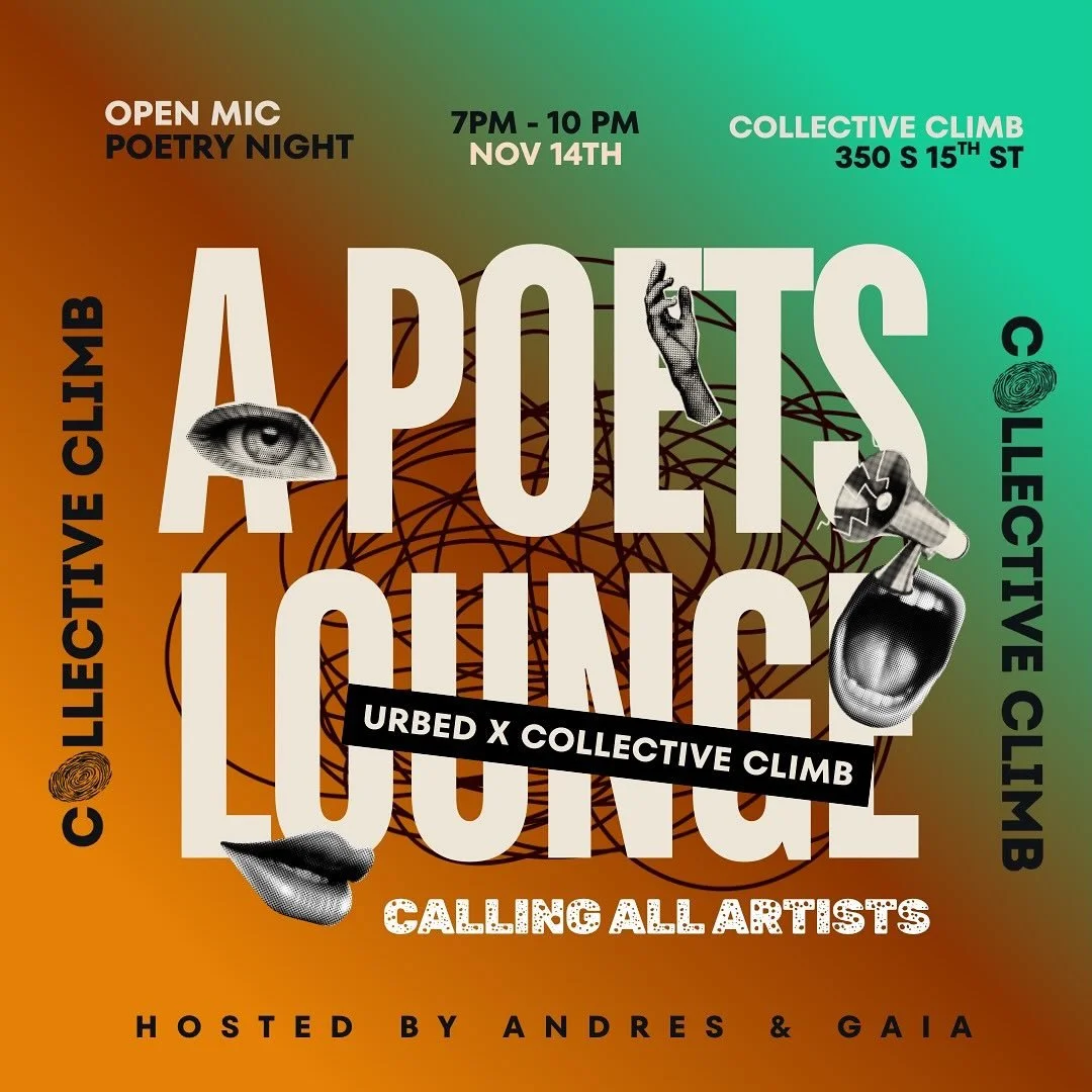 Peace Family! 
We are 10 days away from &ldquo;A Poets Lounge&rdquo; 📆

Join us for an evening of collective writing, poetry, zine making, free food, community and so much more! 🎙️
You can grab tickets and sign up to perform via these QR codes (swi