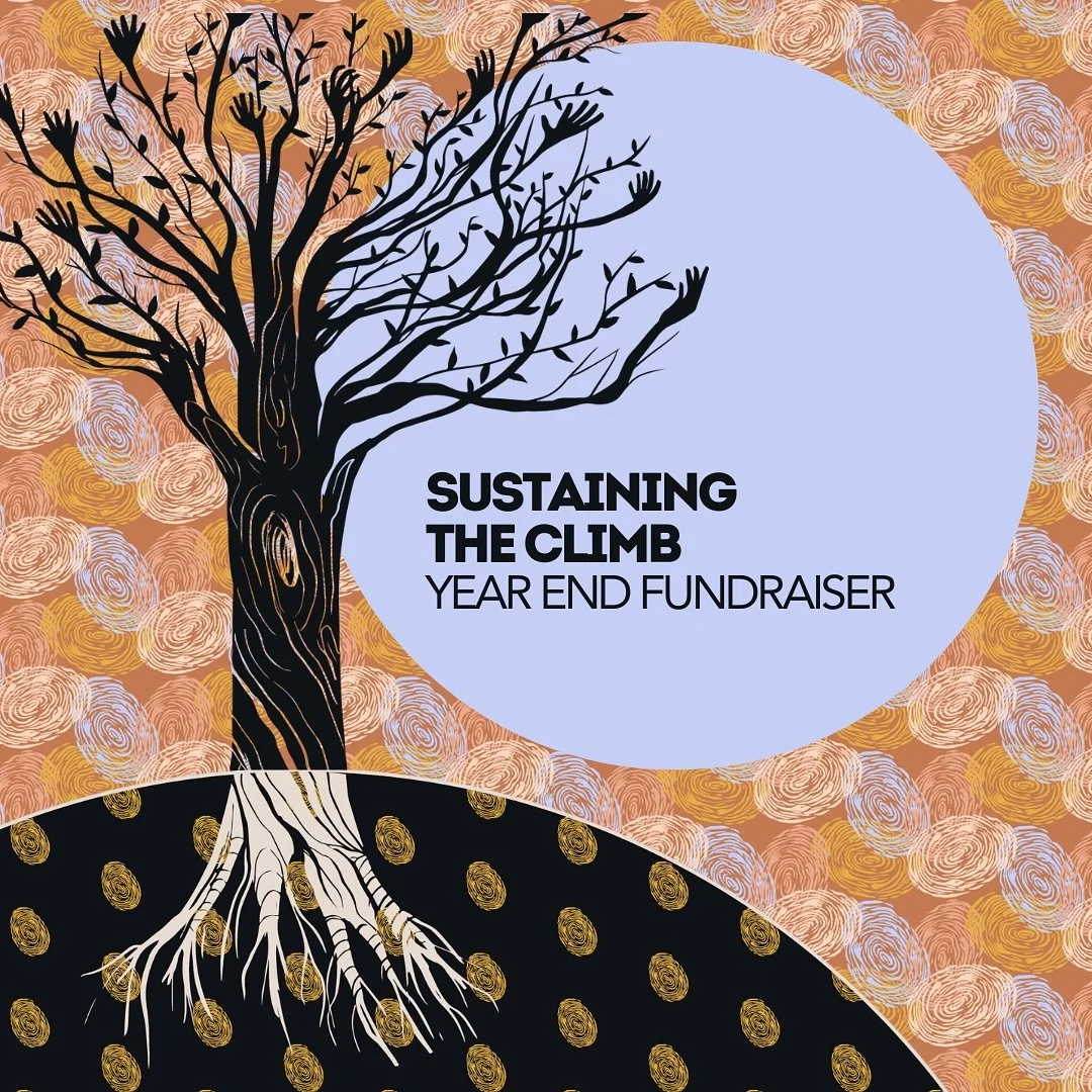 Collective Climb continues to exist and thrive because of our community. You all know that restorative justice is people centered and people led. Help us sustain the climb (and extend the branches of our tree) by supporting our end of year campaign. 