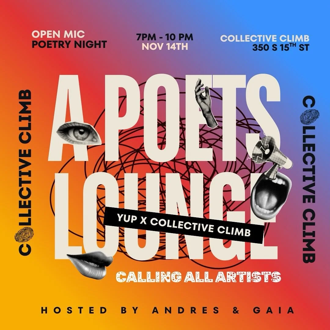 Peace &amp; Love Family! 
We&rsquo;re back with another offering! 🎙️

The Poets Lounge will be returning on November 14th! So mark your calendars and get those poems ready! Sign up to perform and get your tickets via link in bio! &mdash; See you the