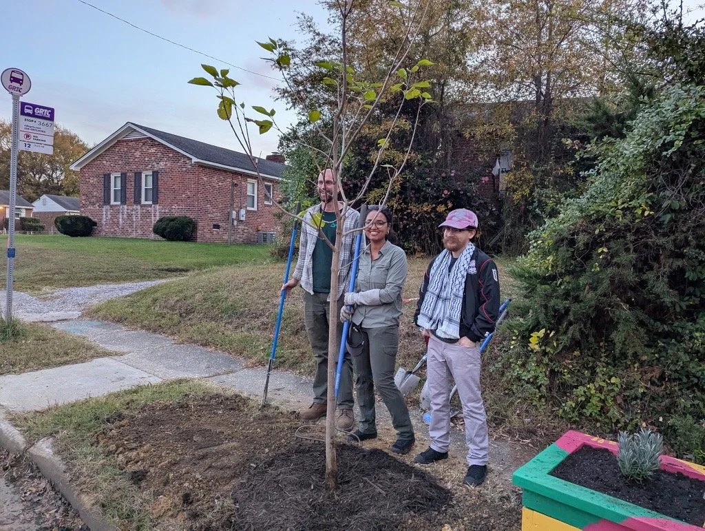 Shade the Stop Tree Planting Demo