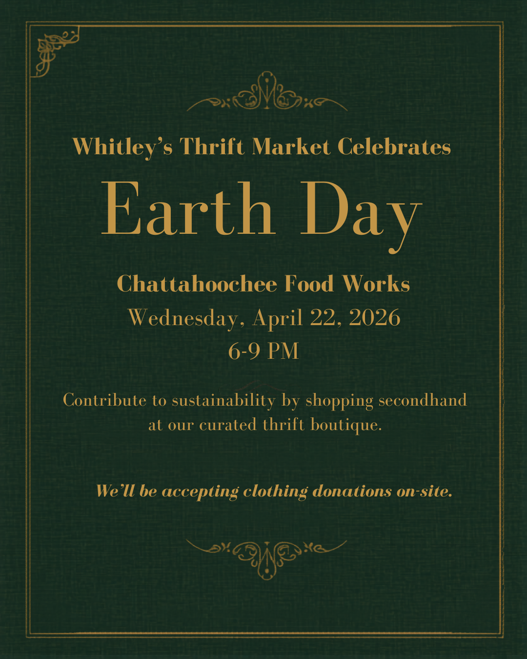 Earth Day Indie Market @ Chattahoochee Food Works