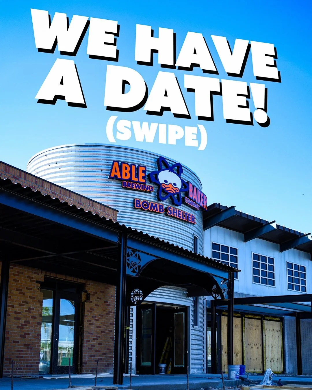 🚨BIG NEWS🚨

We are targeting an opening date of May 8th! That is Mother&rsquo;s Day weekend, so we figured we&rsquo;d help you make your plans early 🙌

Tag a friend you&rsquo;re ready to check us out with!