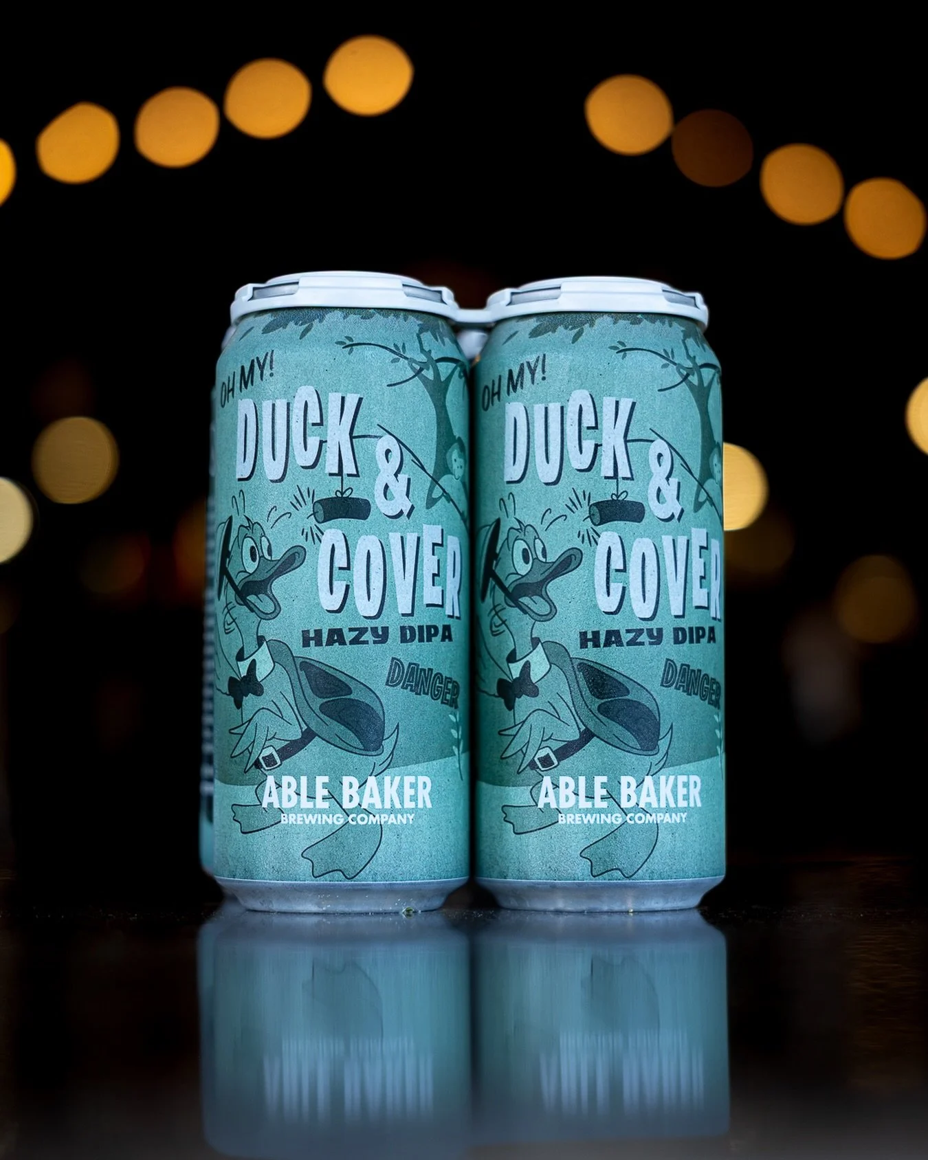 GET IT WHILE YOU CAN

Duck &amp; Cover cans are getting low!

Hazy DIPA
8%
Available at both locations

Inspired by the iconic &ldquo;Duck and Cover&rdquo; civil defense posters of the Atomic Age, this Hazy DIPA features a feathered friend paying hom
