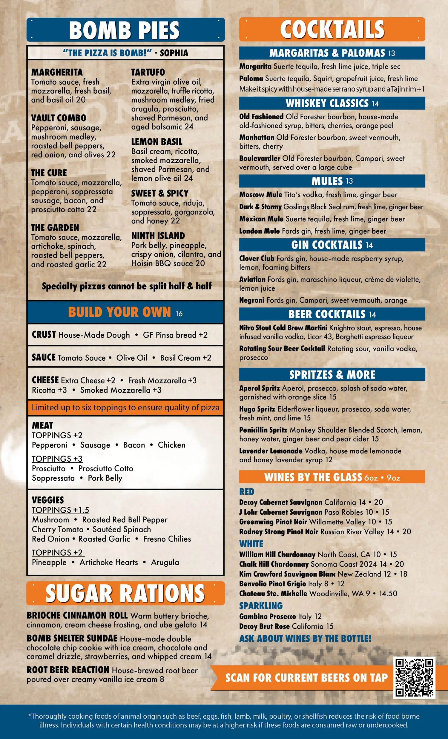 Bombe Machine Menu Appointments 2 — Able Baker Brewing