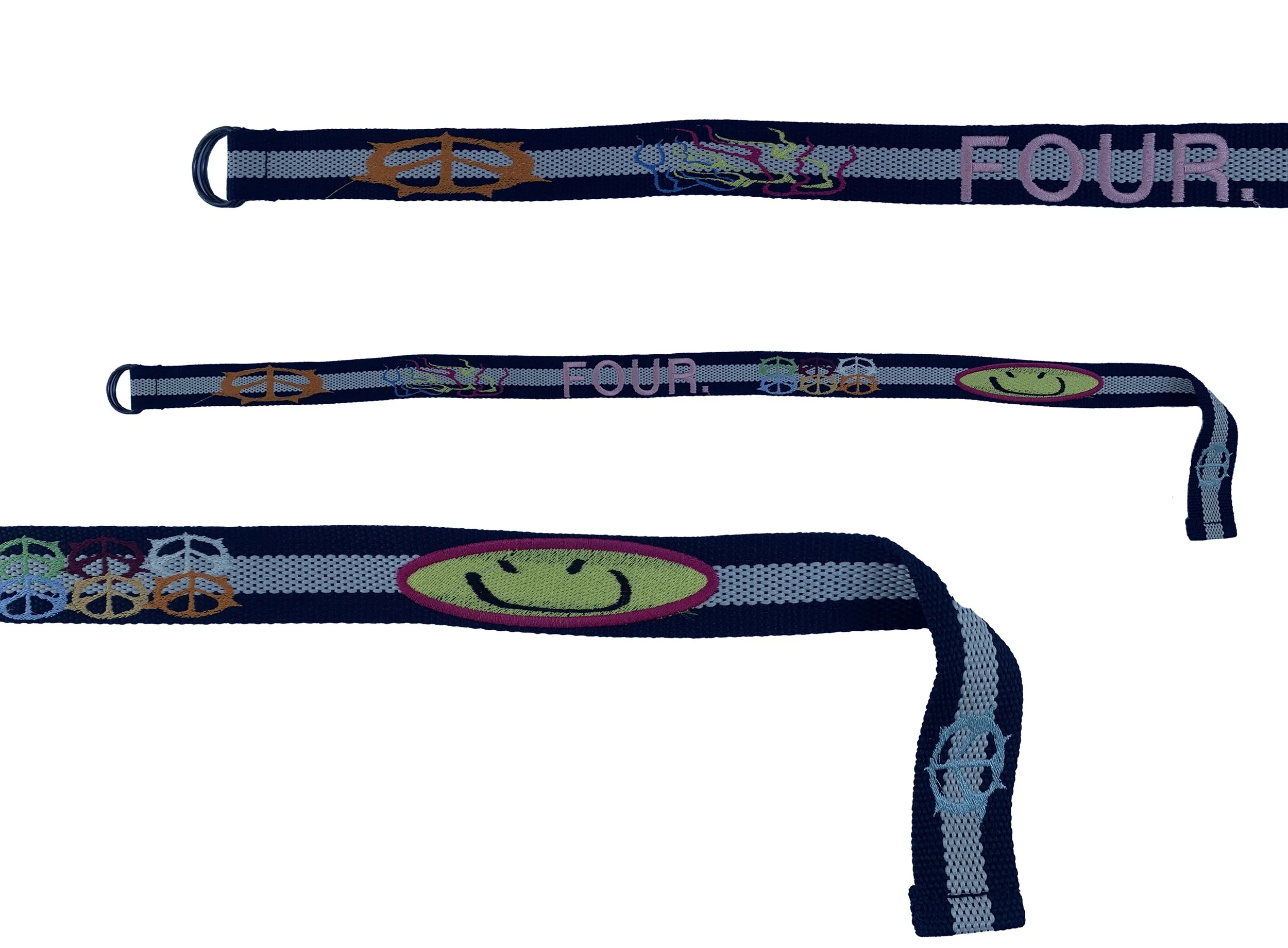 SF BELT - blue/white