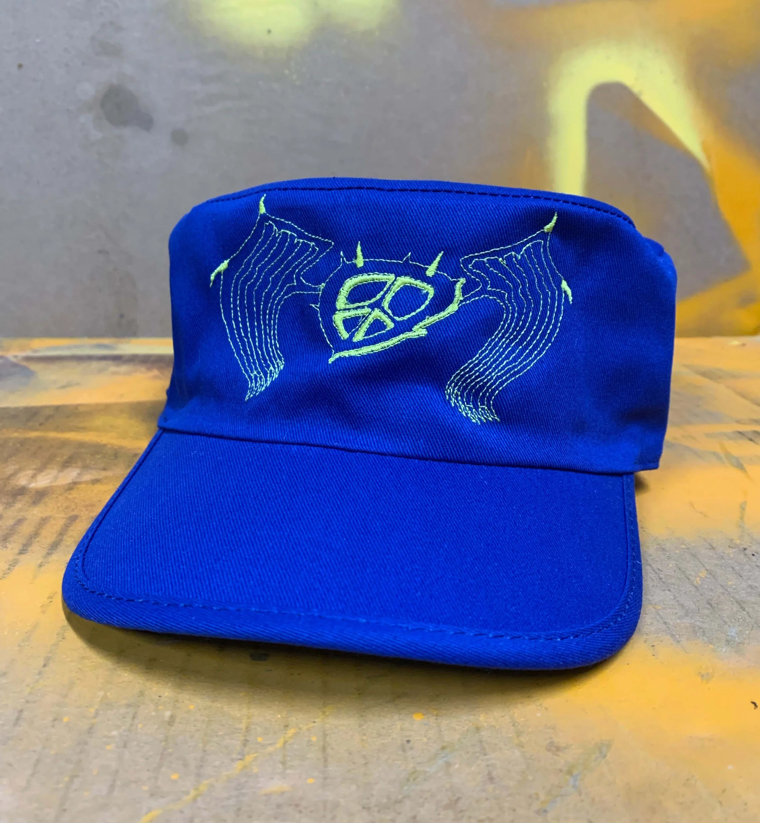 Peace Wings Cap - Yellow