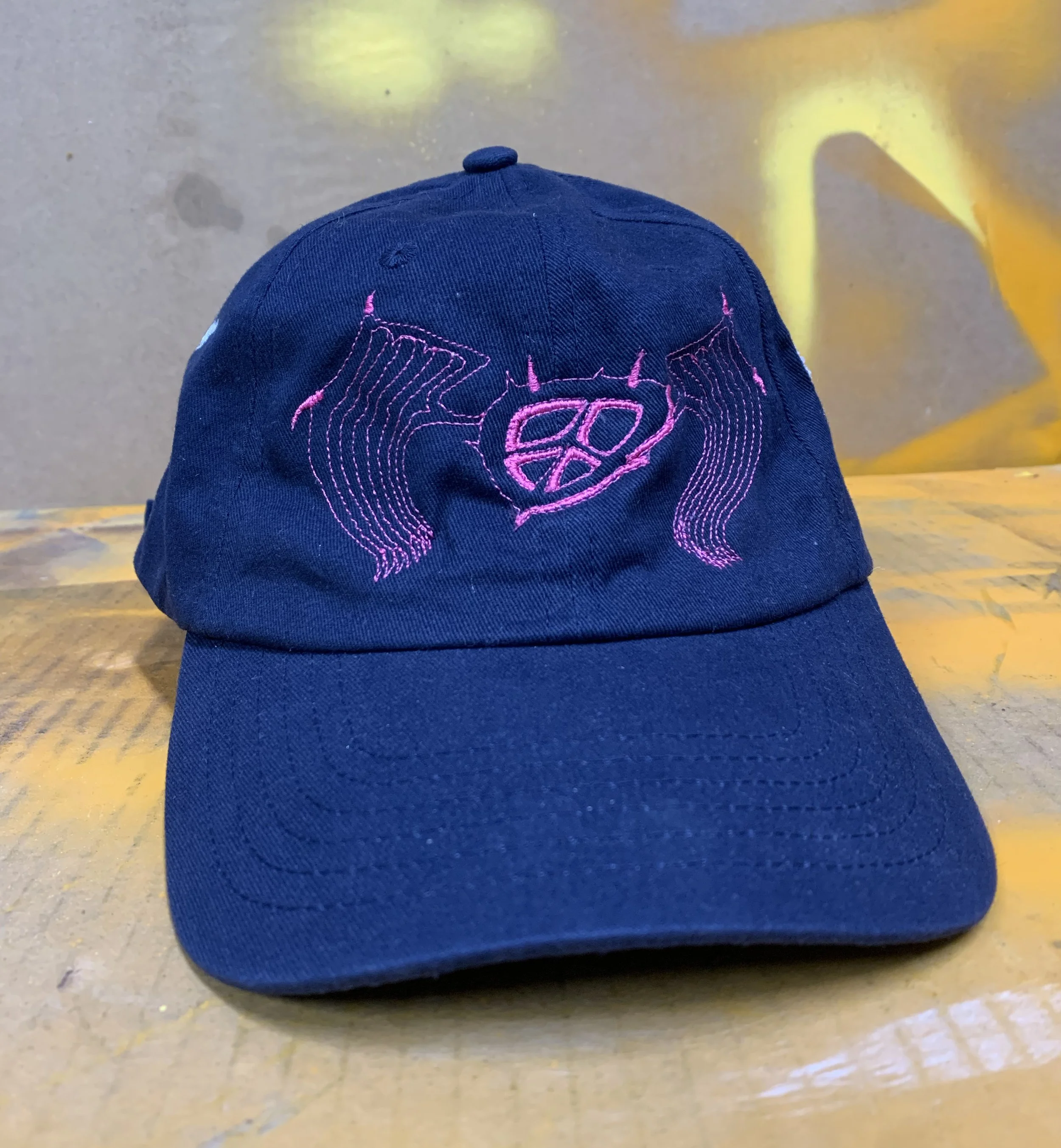 Peace Wings Cap - Pink