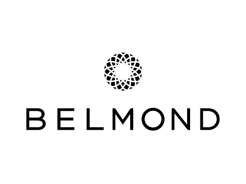 Belmond logo featuring a circular intricate pattern above the word 'BELMOND' in capital letters.