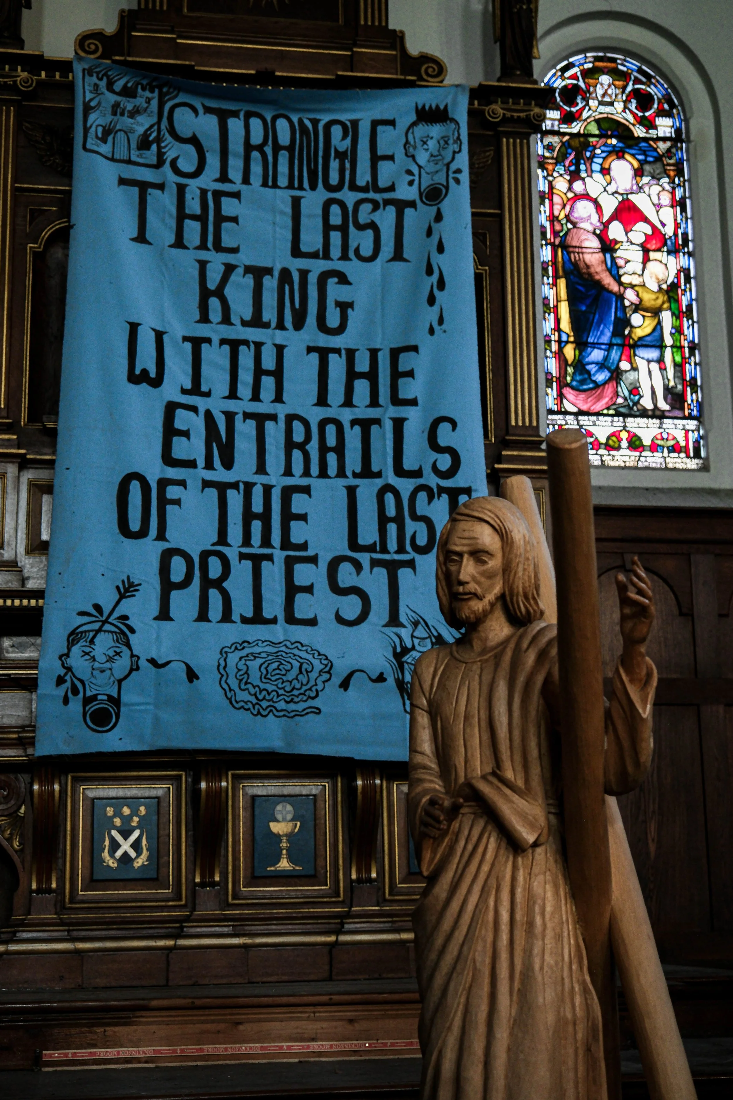 An occupied church in South London, 2025