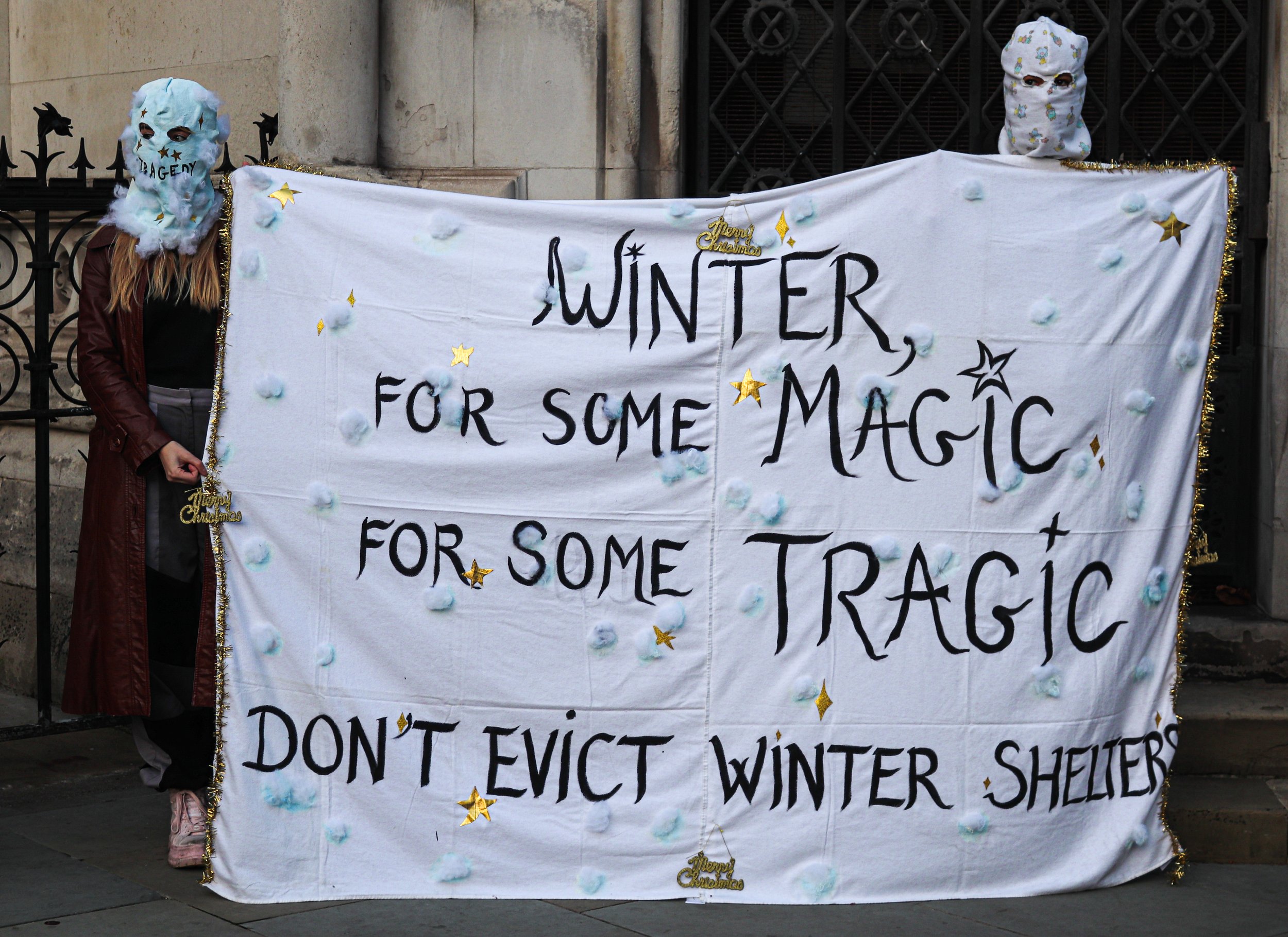 'Oppose the inevitable' - Waterloo Autonomous Winter Shelter, Possession Hearing at the Royal Court of Justice 2022

"It was unlikely we were ever going to stop the possession order being granted but in opposing the inevitable we did manage to buy ou