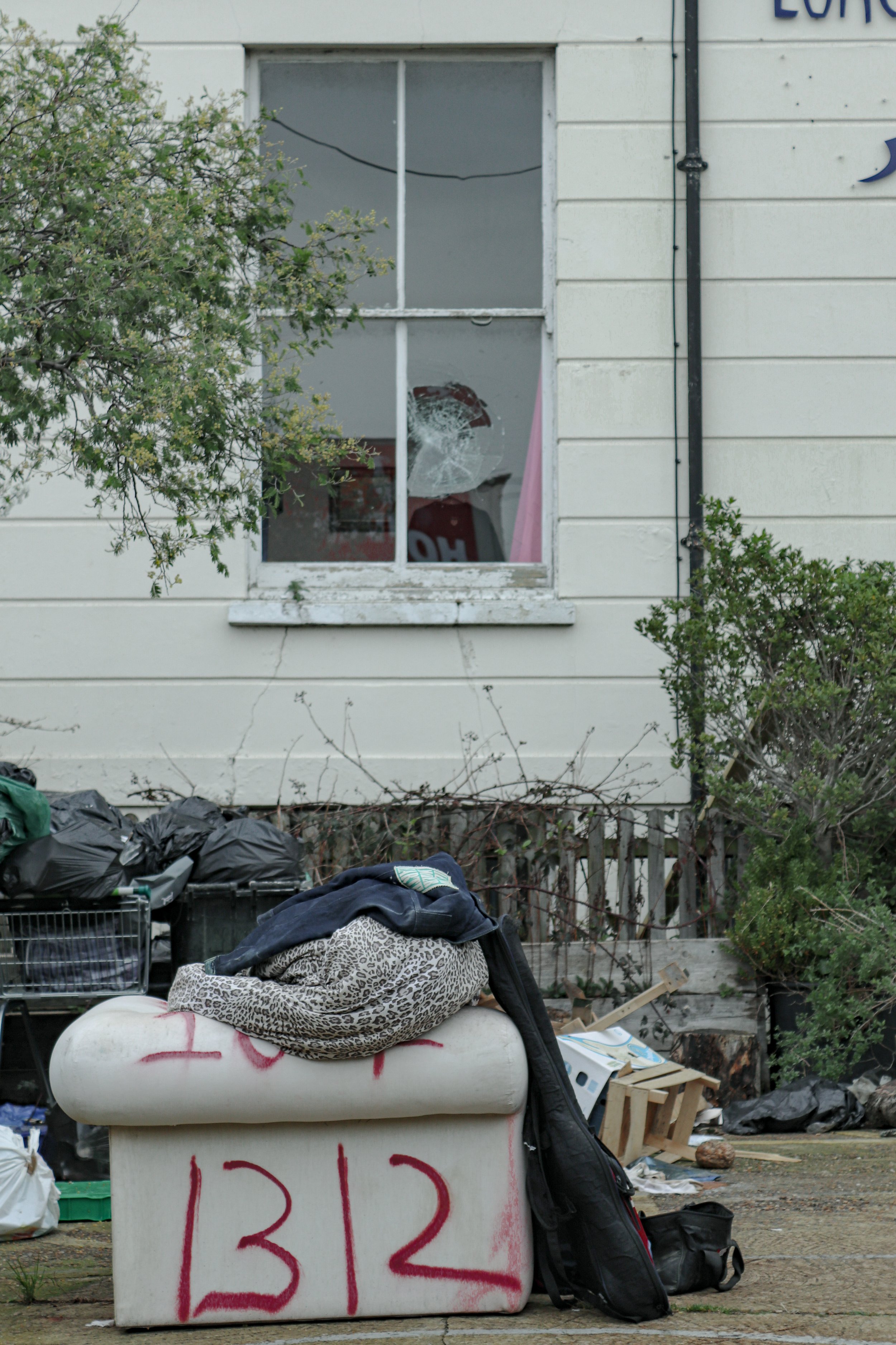 'Glad goodbye' - February 2024, Clapham Autonomous Winter Shelter , Evicted after 3 months of living

"I felt relief actually when the bailiffs came to move us on. This squat had twisted my mind up in the most callous and cold of ways. There is not a