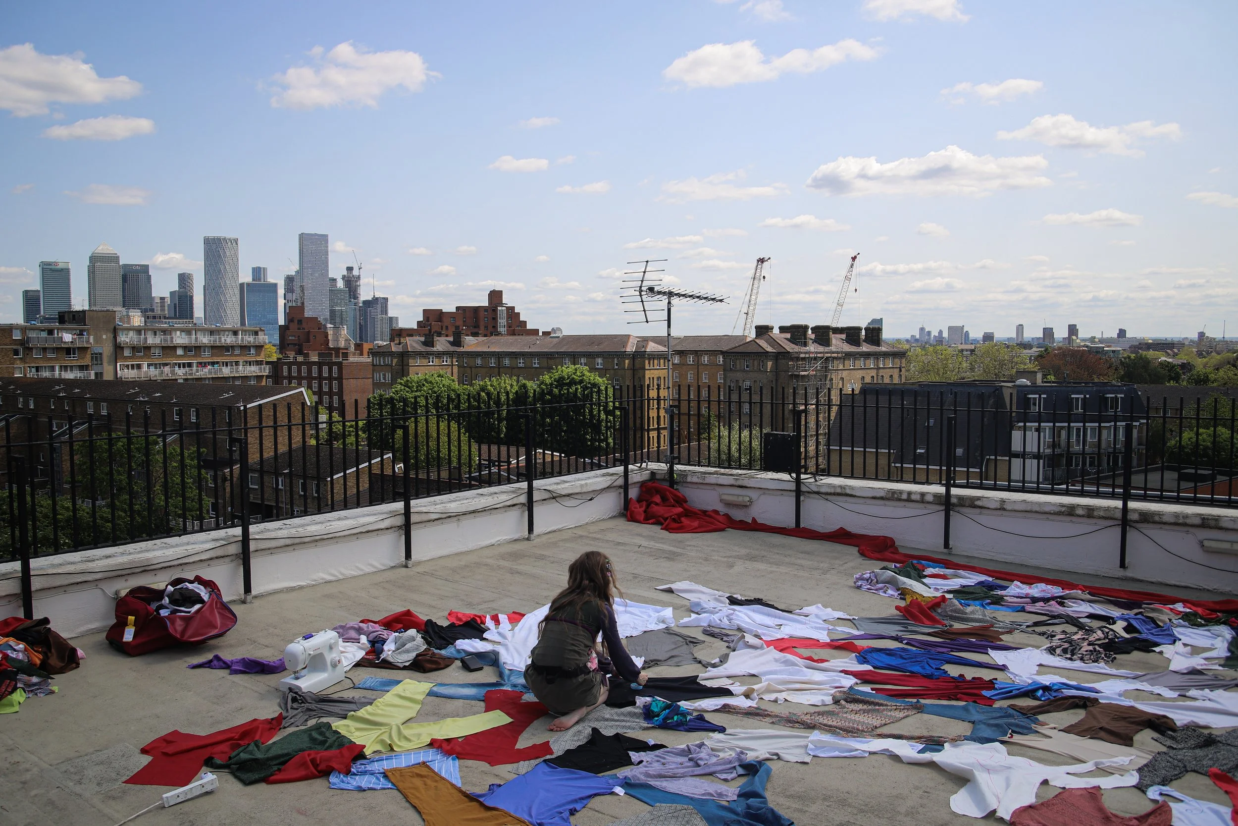 'The last glory days' - Eviction preparation and banner drop from the Shadwell Autonomous Winter Shelter, 2023

