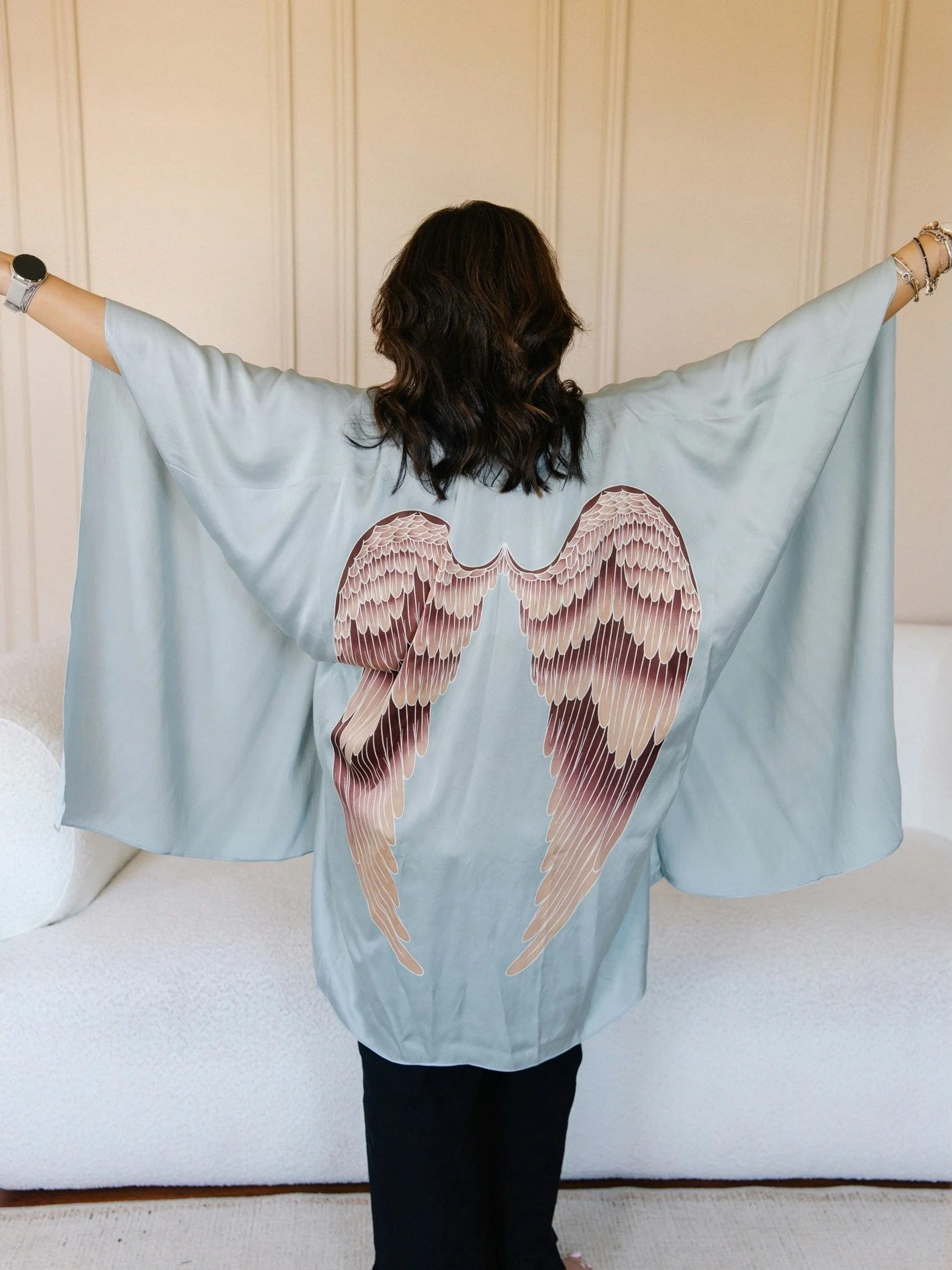 These wings 🪽 are about transformation, elevation, liberation, ascension...a woman who is returning to her self and fully her own. 

We have within us, a power so great, a magic so unparalleled, and most of us don&rsquo;t even realize it.

I spent y