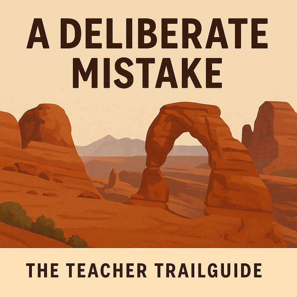 a deliberate mistake