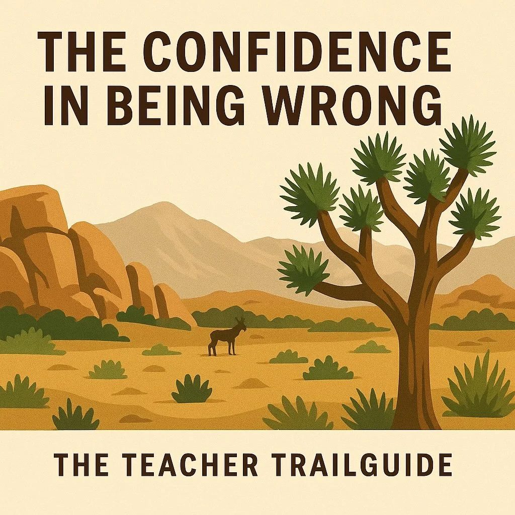 the confidence in being wrong