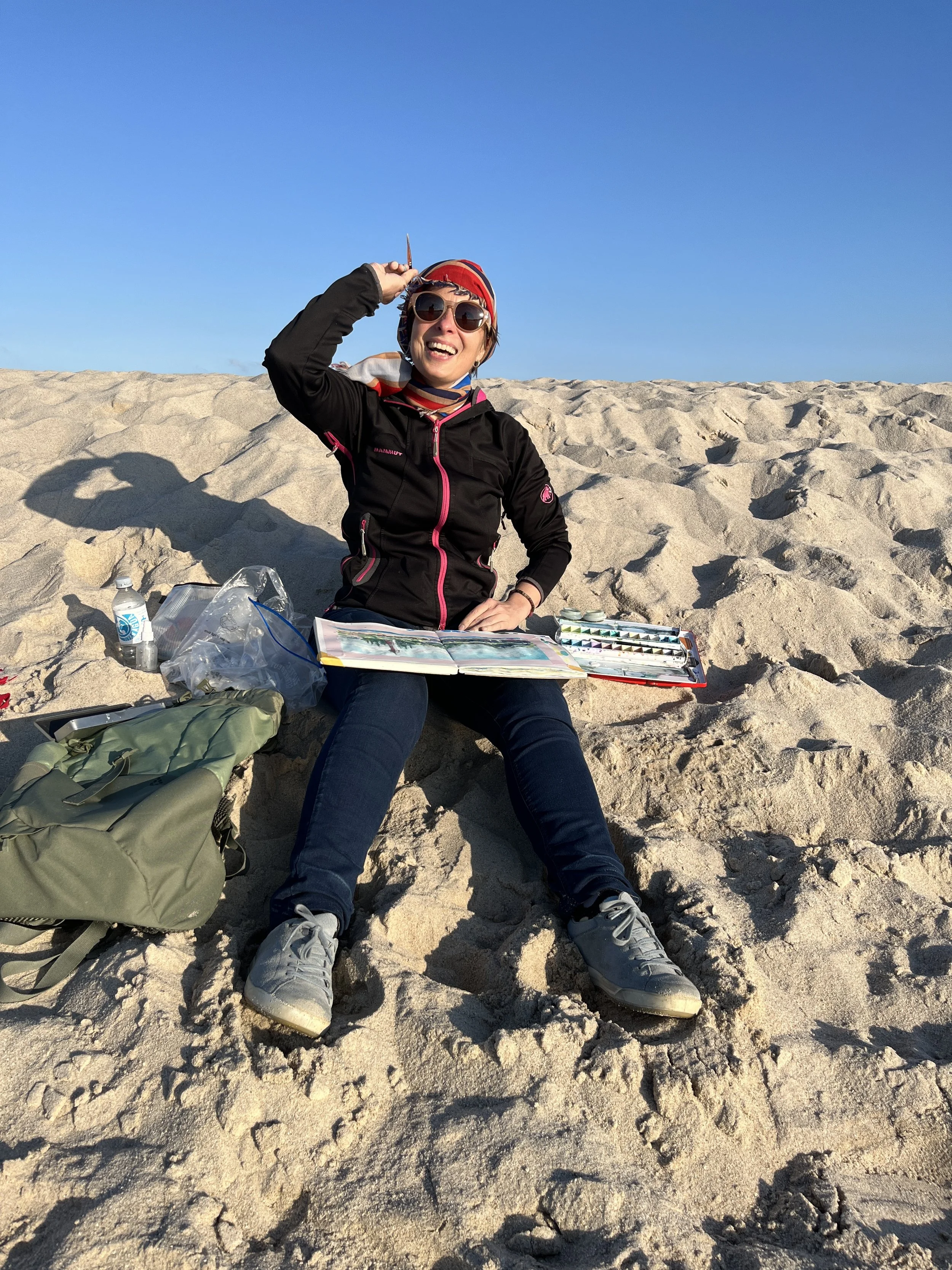 Das Arbeiten im Freien