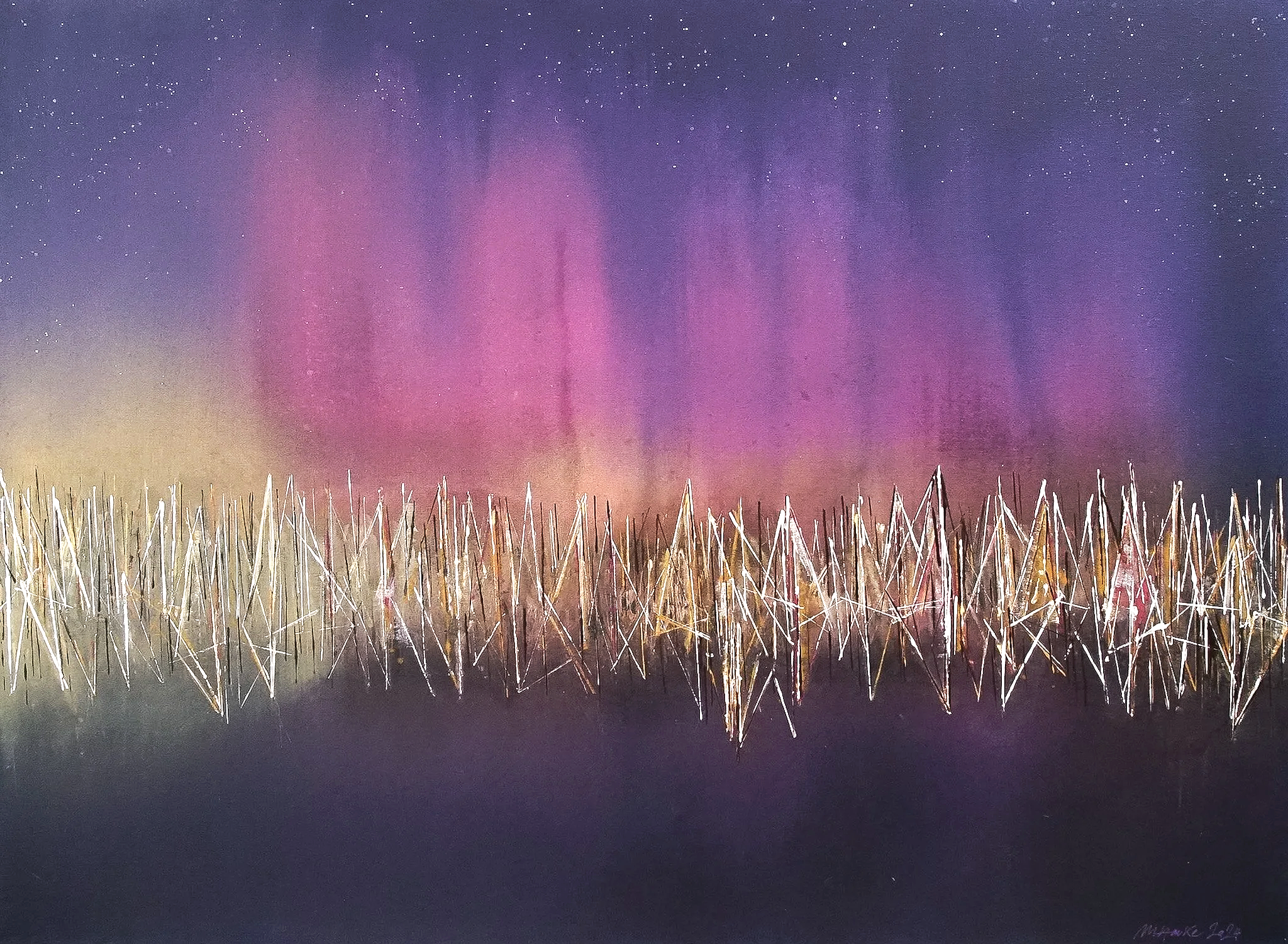 NORTHERN LIGHTS_I (100x80cm)