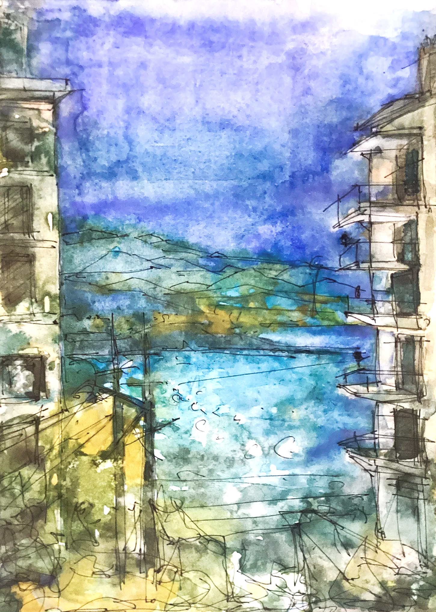 LE SOIR (17x27cm)