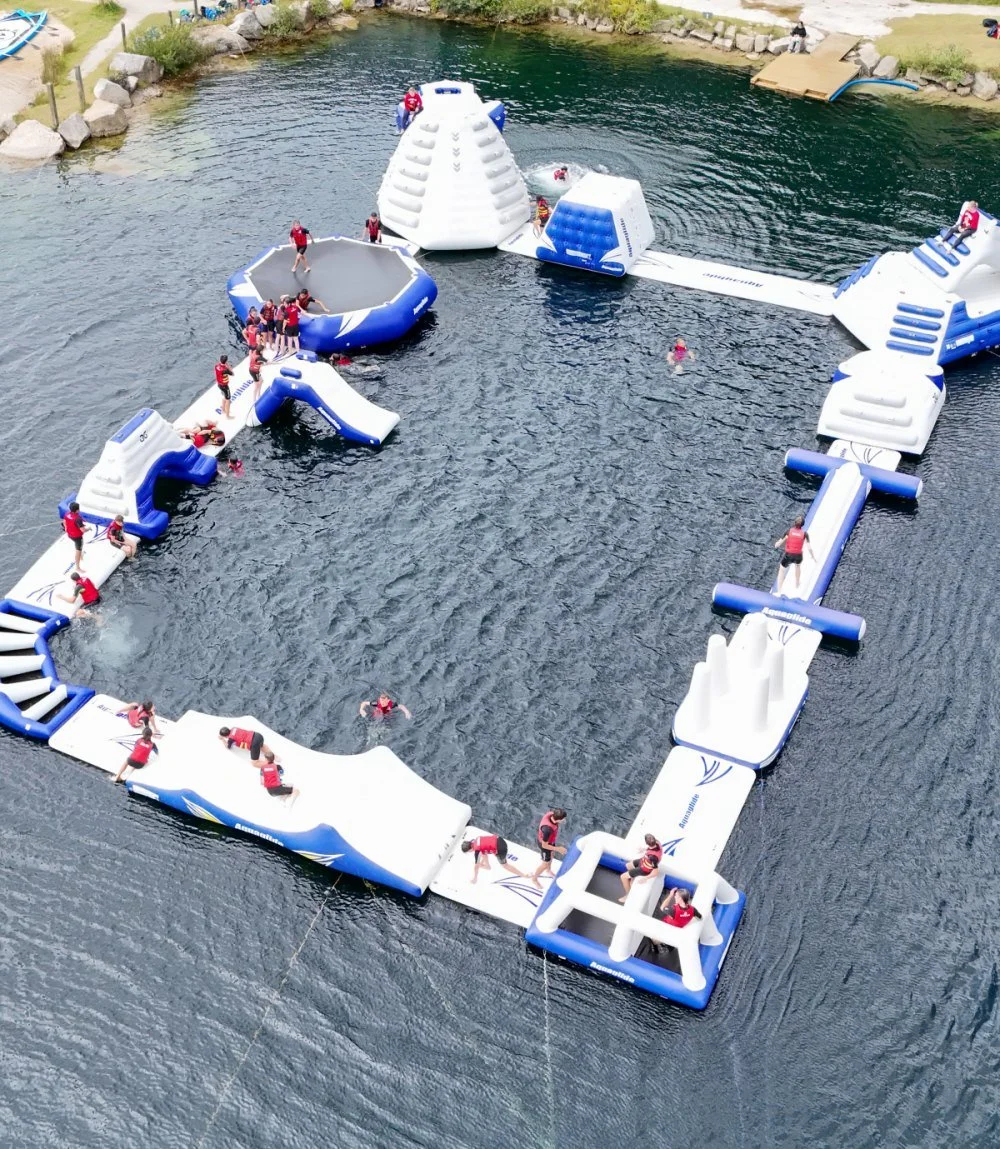 Fun team building excursion to a waterpark