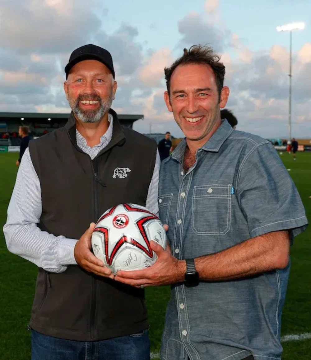 Jamie & Joel - founders of Cornwall Sports Tours
