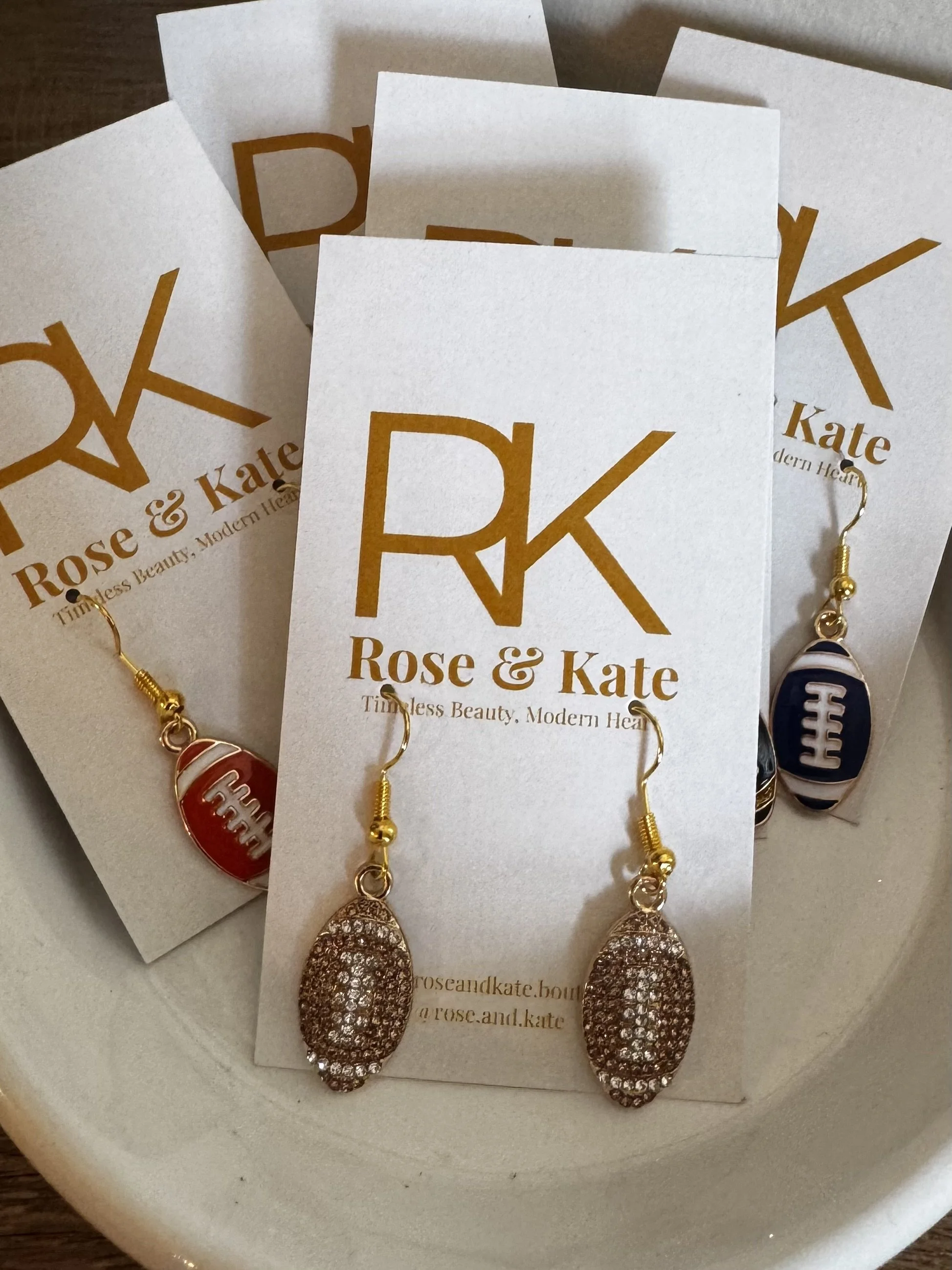 Football Fan Chic Earrings