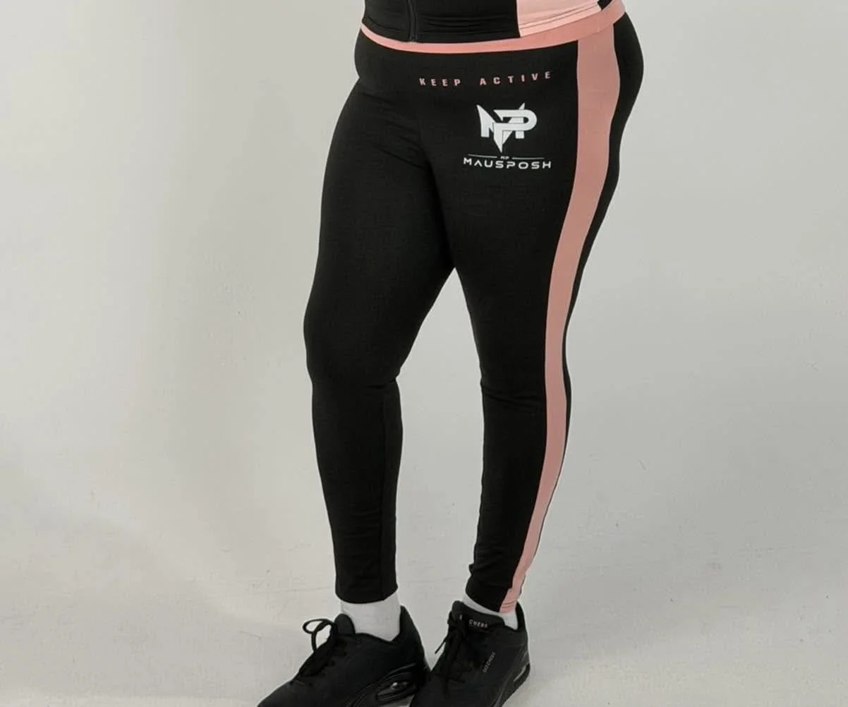 Women's Long Striped Leggings