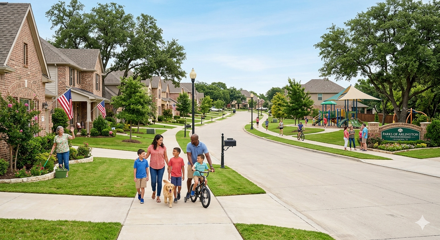 Parks of Arlington: Real Estate Guide to One of Arlington's Most Established HOA Communities