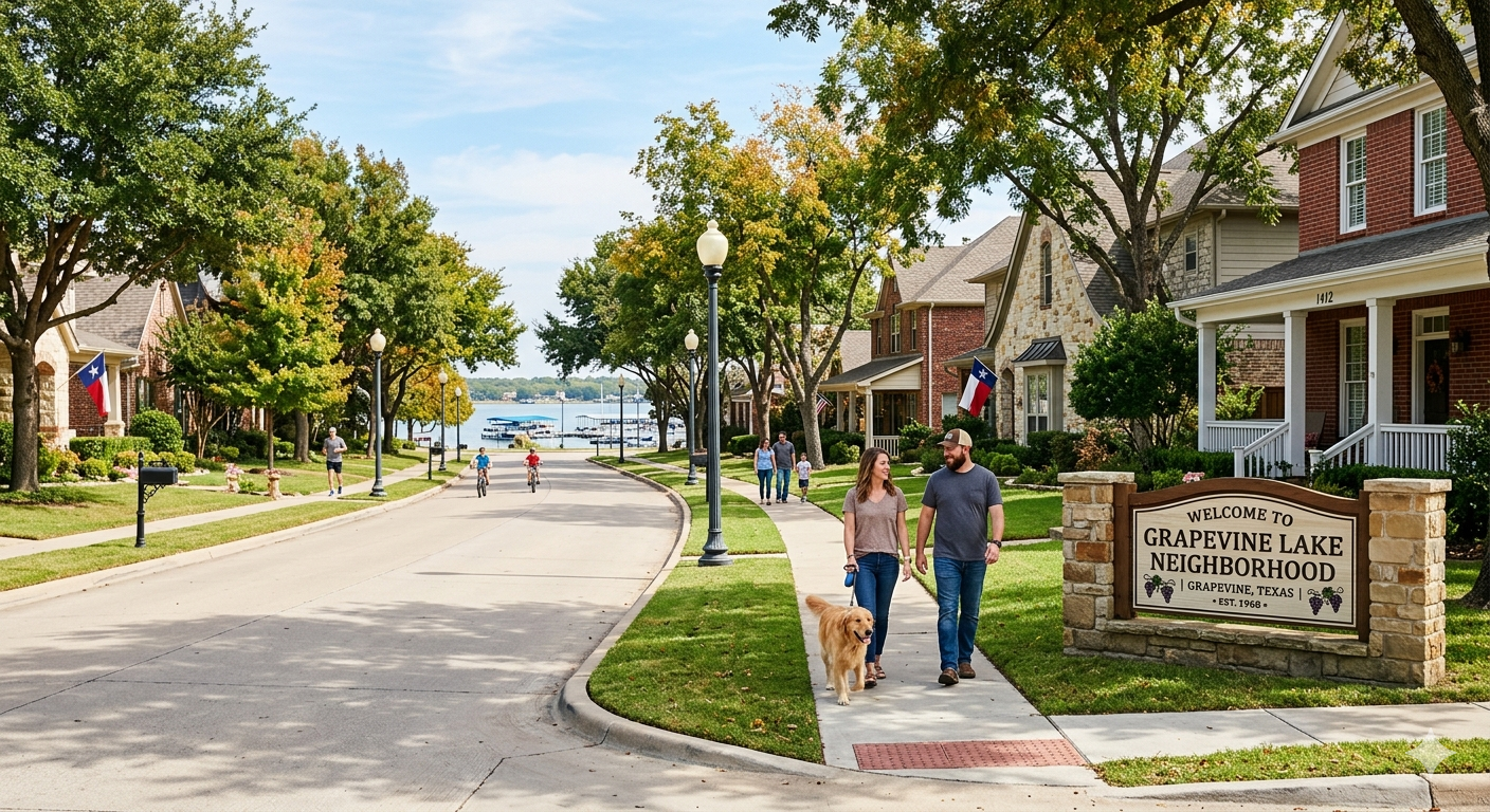 Grapevine Lake Neighborhoods: Real Estate Guide to Lakeside Living in 76051