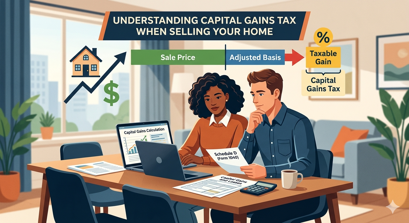 Capital Gains Tax for Haltom City Home Sellers, Investors, and Estate Sellers: A Complete 2026 Guide