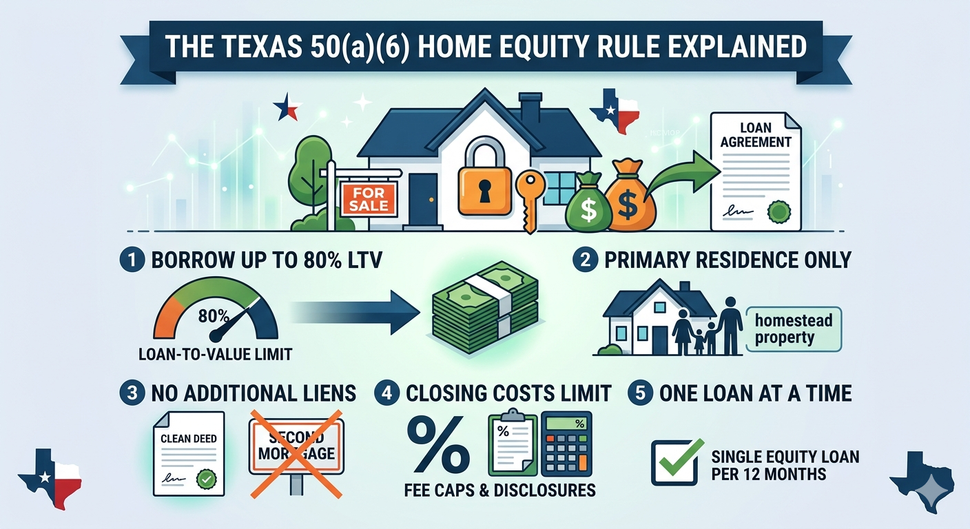 The Texas 50(a)(6) Home Equity Rule for Arlington Homeowners: A Complete 2026 Guide