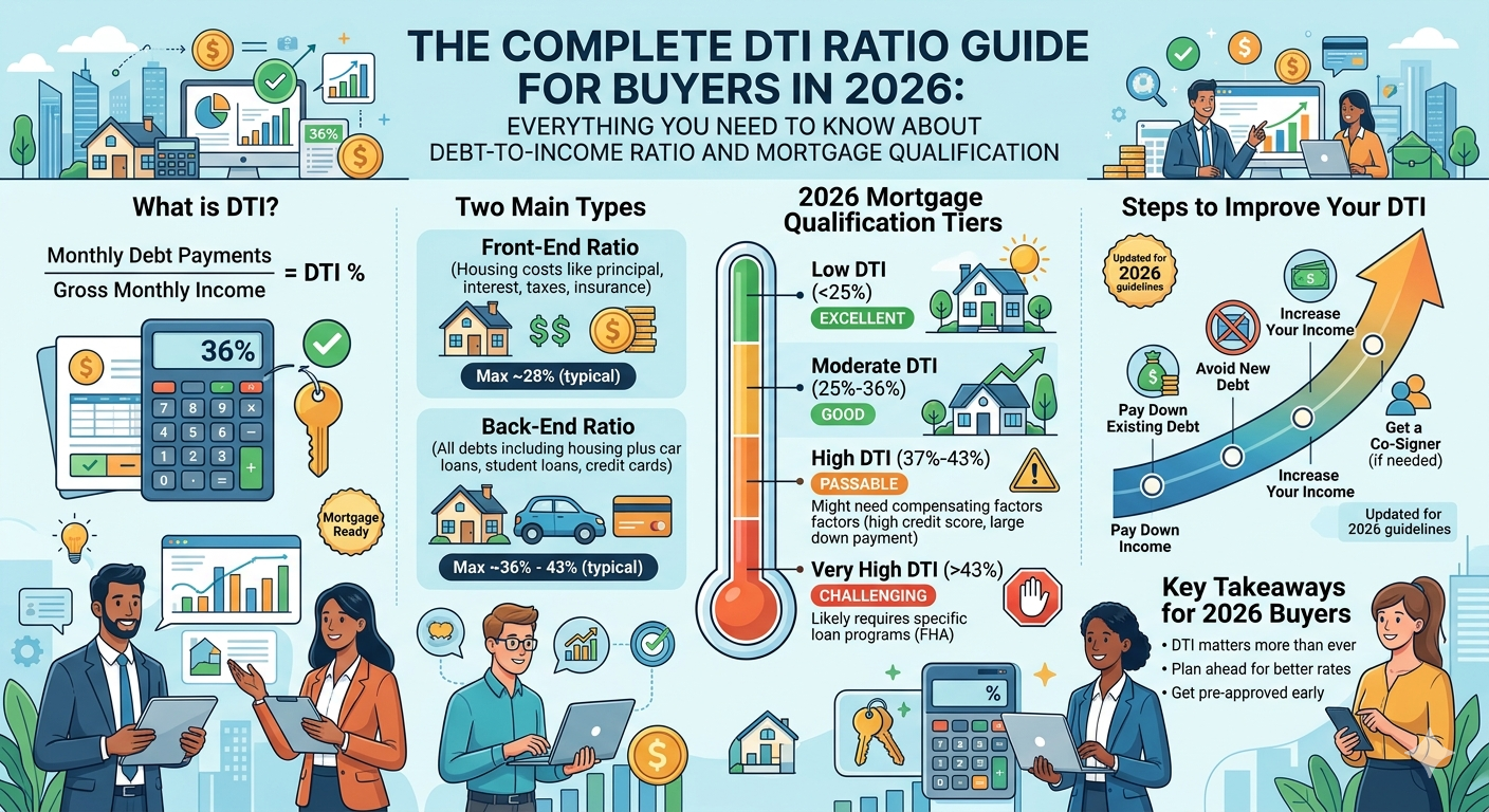 The Complete DTI Ratio Guide for Watauga Home Buyers in 2026: A Plain-Language Guide to Debt-to-Income Ratio and Mortgage Qualification