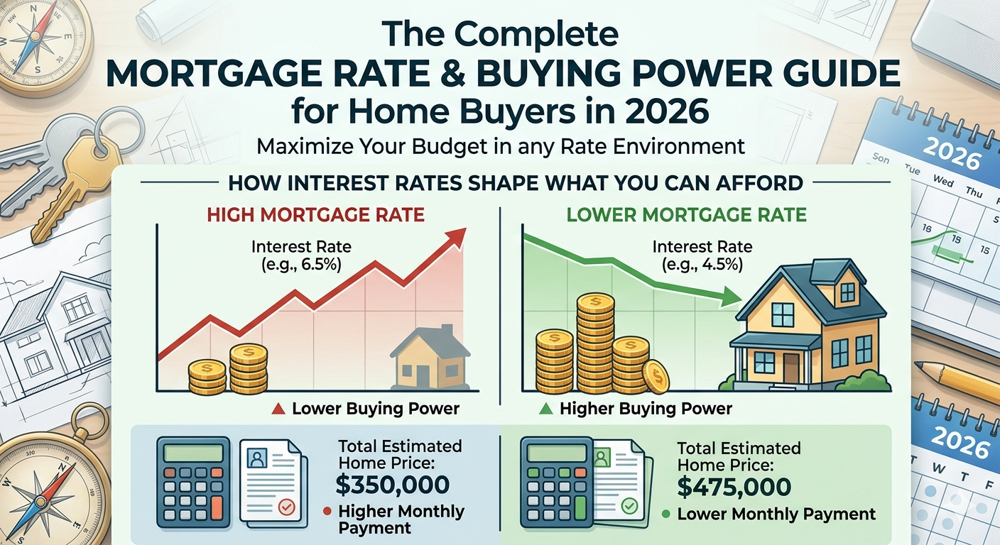 The Complete Mortgage Rate and Buying Power Guide for Hurst Home Buyers in 2026: How Interest Rates Shape What You Can Afford