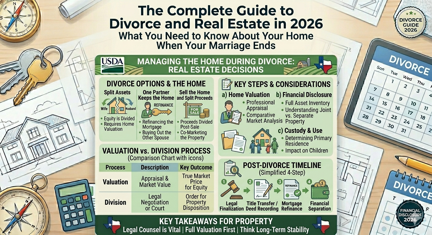 The Complete Guide to Divorce and Real Estate in Arlington in 2026: What You Need to Know About Your Home When Your Marriage Ends