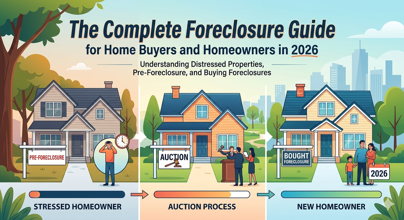 The Complete Foreclosure Guide for Grapevine Home Buyers and Homeowners in 2026: Understanding Distressed Properties, Pre-Foreclosure, and Buying Foreclosures in the Premium Market